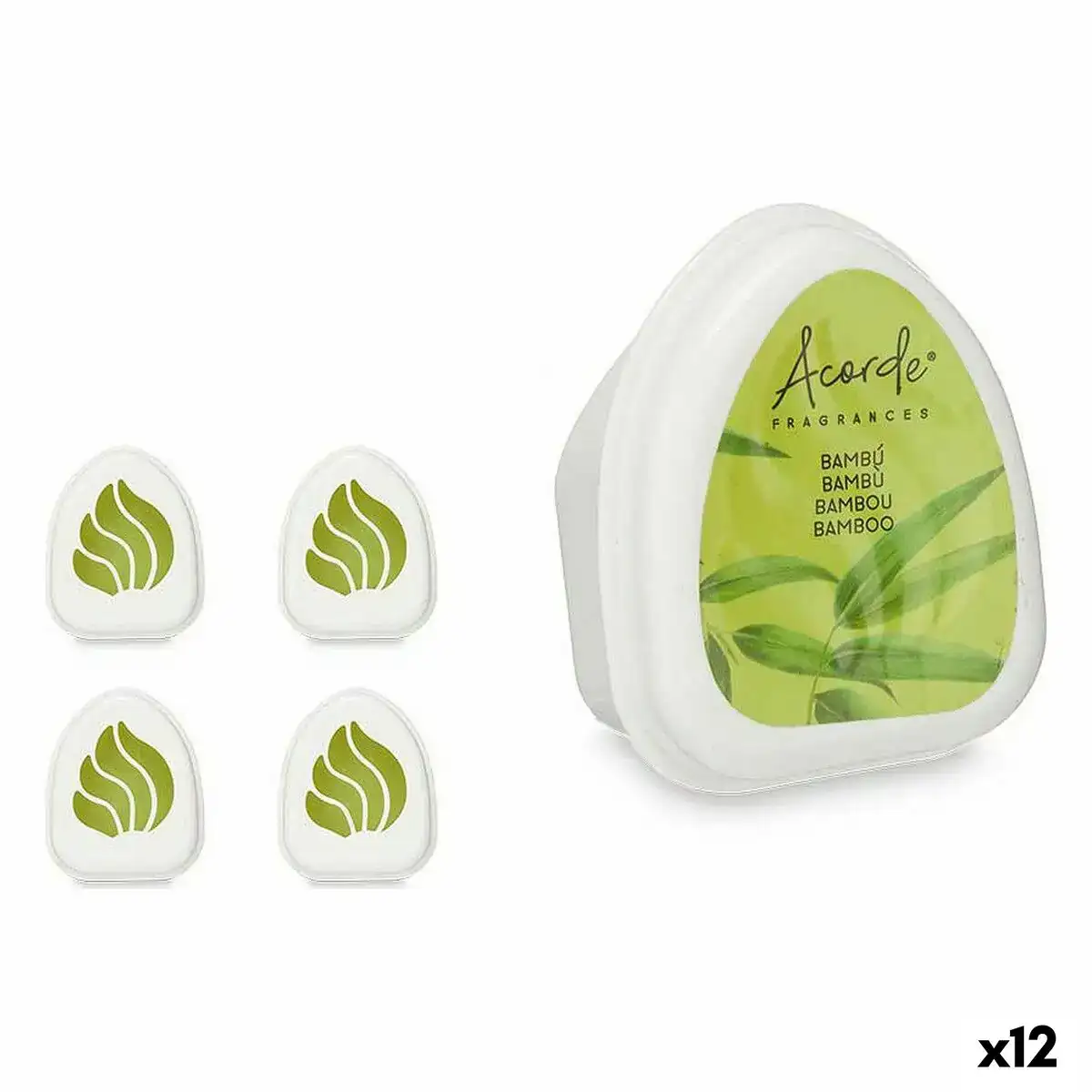 Set de desodorisants bambou 50 g 12 unites _1577. DIAYTAR COTE D'IVOIRE - L'Art de Vivre le Shopping Éthique. Parcourez notre gamme et choisissez des produits qui reflètent notre engagement envers des pratiques durables.