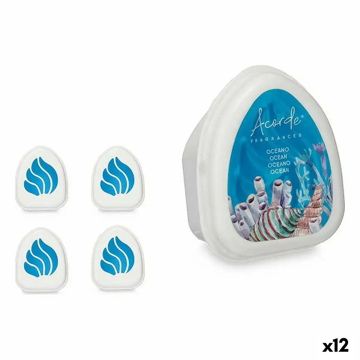 Set de desodorisants ocean 50 g 12 unites _7095. Bienvenue chez DIAYTAR COTE D'IVOIRE - Où Choisir est un Voyage. Plongez dans notre plateforme en ligne pour trouver des produits qui ajoutent de la couleur et de la texture à votre quotidien.