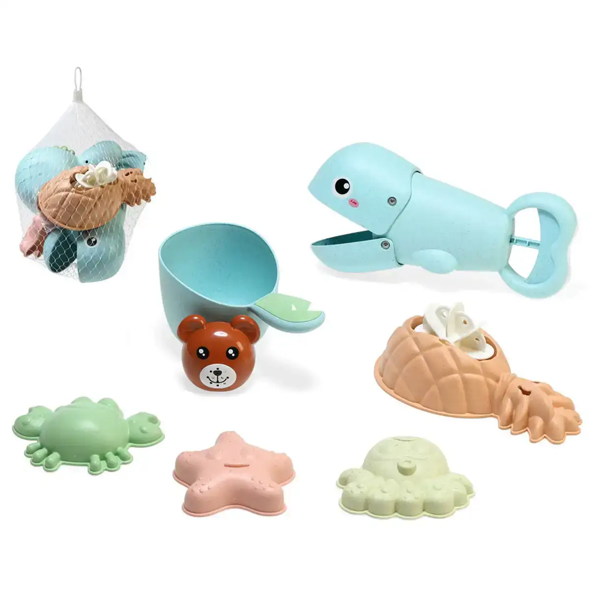 Set de jouets de plage 20 x 10 cm_4638. Bienvenue chez DIAYTAR COTE D'IVOIRE - Où Chaque Objet a son Histoire. Découvrez notre sélection méticuleuse et choisissez des articles qui racontent l'âme du Côte d'Ivoire.