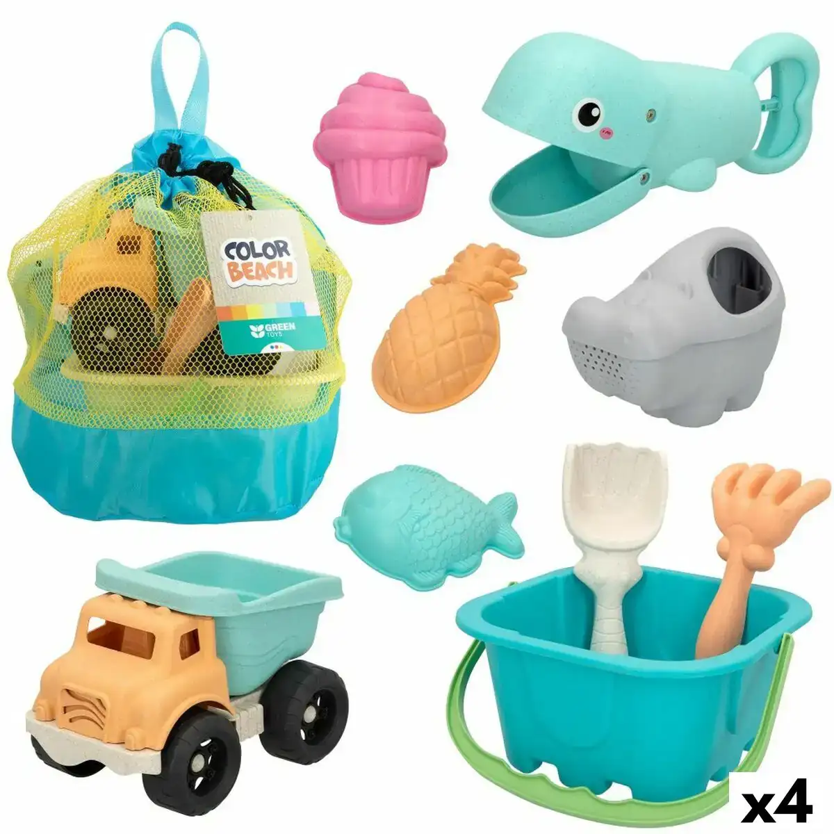 Set de jouets de plage colorbaby 19 5 x 10 x 19 5 cm 4 unites _4726. Bienvenue chez DIAYTAR COTE D'IVOIRE - Où Choisir est un Voyage. Plongez dans notre plateforme en ligne pour trouver des produits qui ajoutent de la couleur et de la texture à votre quotidien.