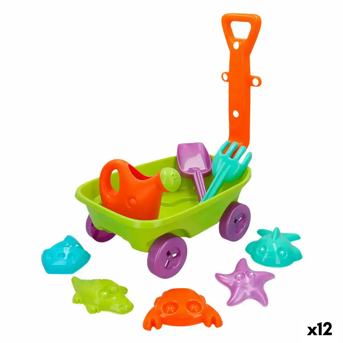 Set de jouets de plage colorbaby chariot polypropylene 12 unites _7303. DIAYTAR COTE D'IVOIRE - Où Chaque Sélection est une Victoire. Découvrez notre boutique en ligne et trouvez des articles qui vous rendent la vie plus belle, un choix à la fois.