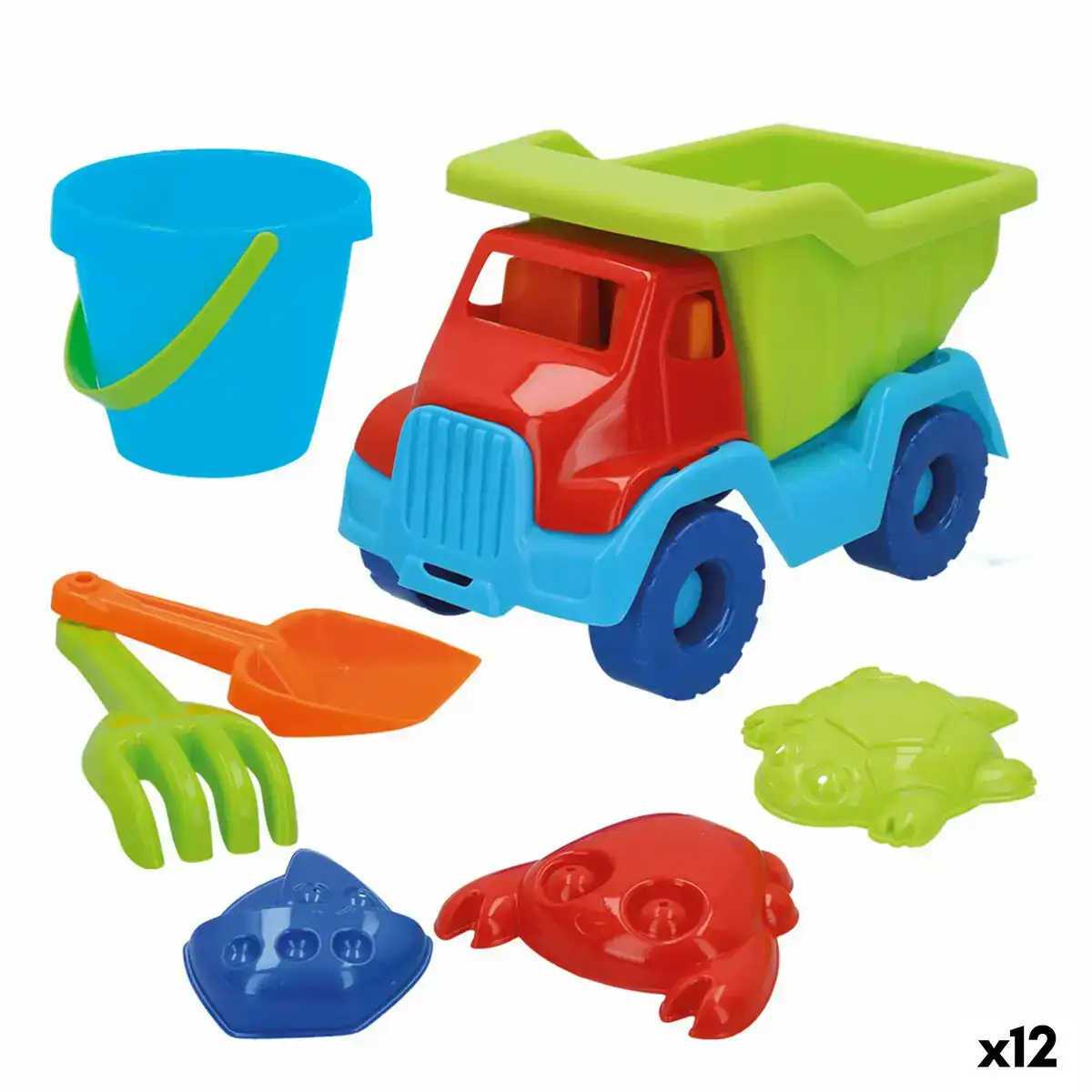 Set de jouets de plage colorbaby polypropylene 12 unites _4718. DIAYTAR COTE D'IVOIRE - Où Choisir est une Découverte. Parcourez notre catalogue et trouvez des articles qui éveillent votre curiosité et enrichissent votre expérience shopping.