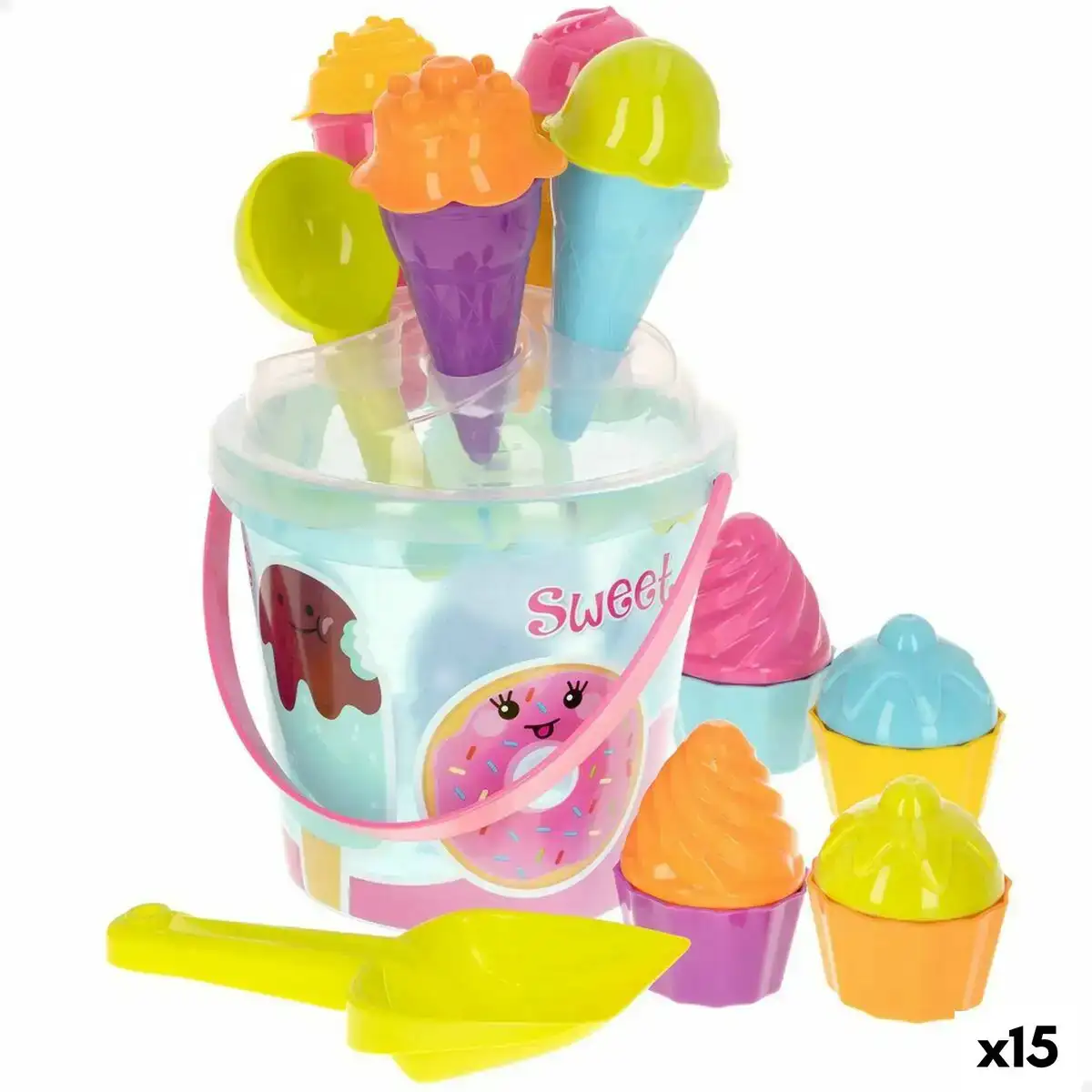 Set de jouets de plage colorbaby polypropylene 15 unites _1862. DIAYTAR COTE D'IVOIRE - Votre Passage vers l'Élégance Abordable. Explorez notre collection où chaque produit est choisi pour sa qualité et son accessibilité, incarnant ainsi l'essence du Côte d'Ivoire.