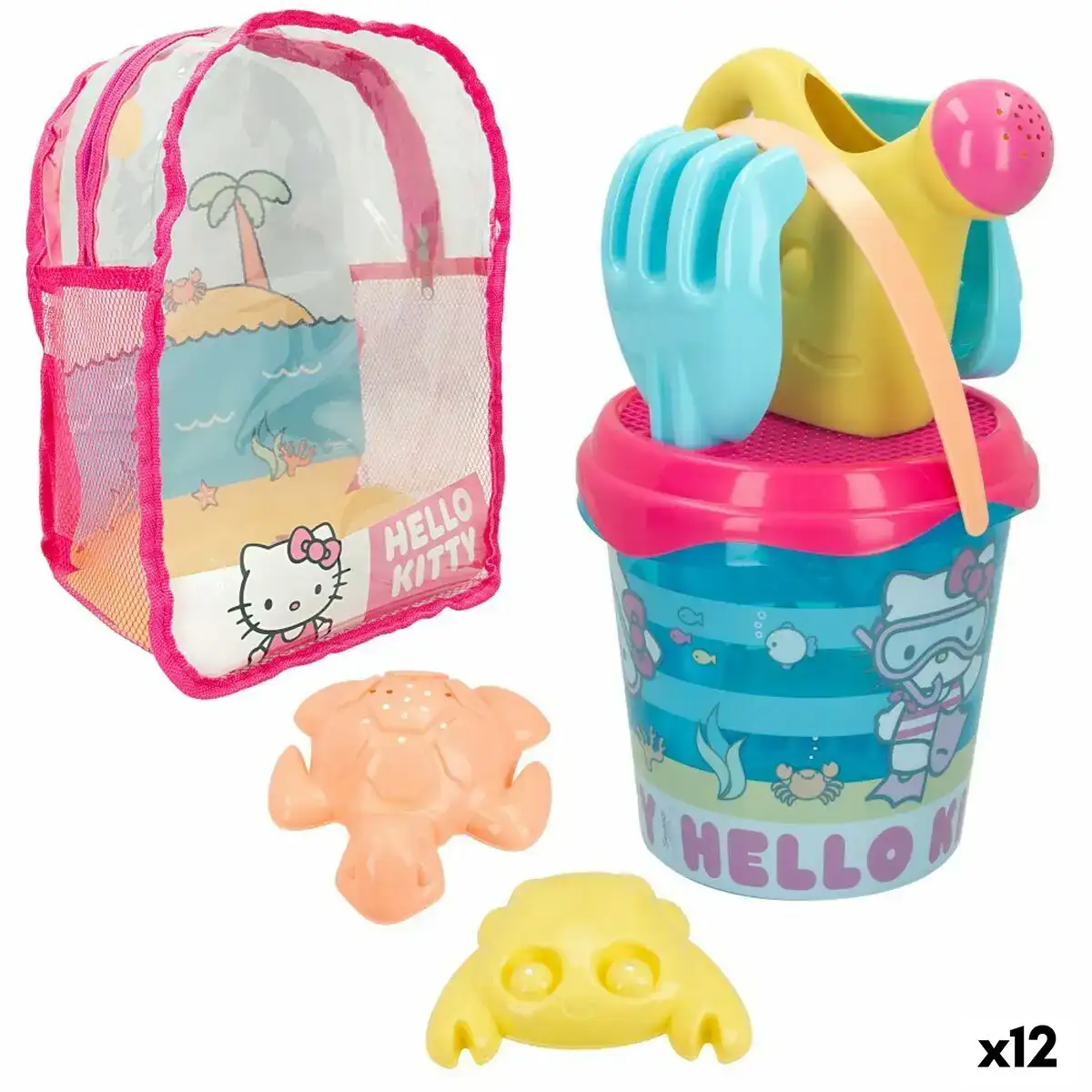 Set de jouets de plage hello kitty polypropylene 12 unites _7747. Bienvenue chez DIAYTAR COTE D'IVOIRE - Où Chaque Achat est un Geste d'Amour. Découvrez notre sélection minutieuse et choisissez des articles qui témoignent de votre passion.