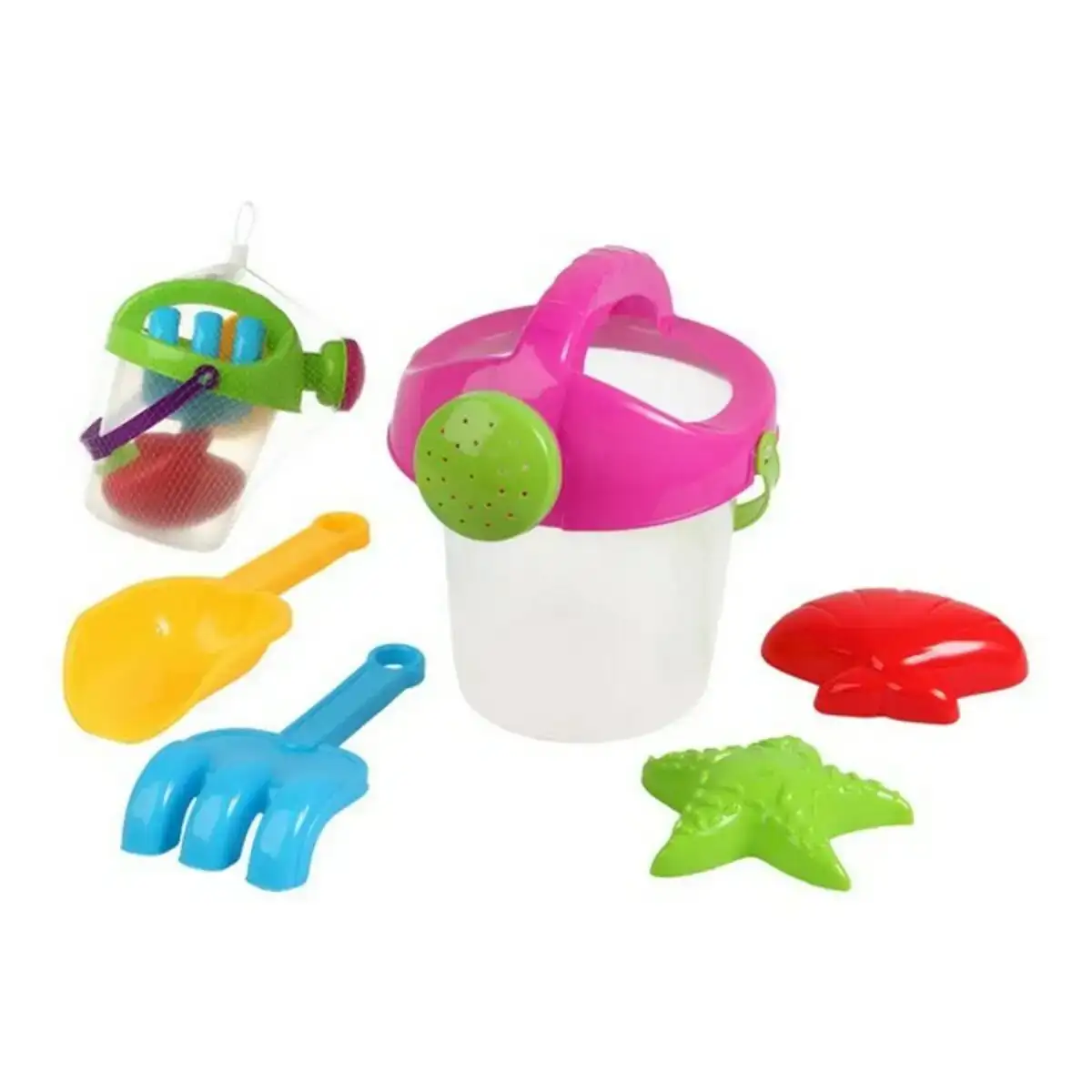 Set de jouets de plage multicouleur 21 x 20 cm_4481. Entrez dans l'Univers de DIAYTAR COTE D'IVOIRE - Où Chaque Produit a son Éclat Unique. Explorez notre gamme variée et choisissez des articles qui illuminent votre quotidien.