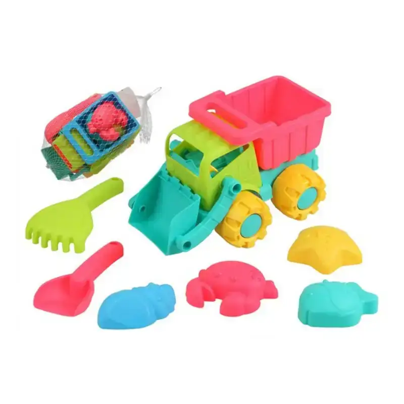 Set de jouets de plage truck 26 x 18 cm multicouleur_7274. DIAYTAR COTE D'IVOIRE - L'Essence de la Tradition et de la Modernité réunies. Explorez notre plateforme en ligne pour trouver des produits authentiques du Côte d'Ivoire, tout en découvrant les dernières tendances du monde moderne.