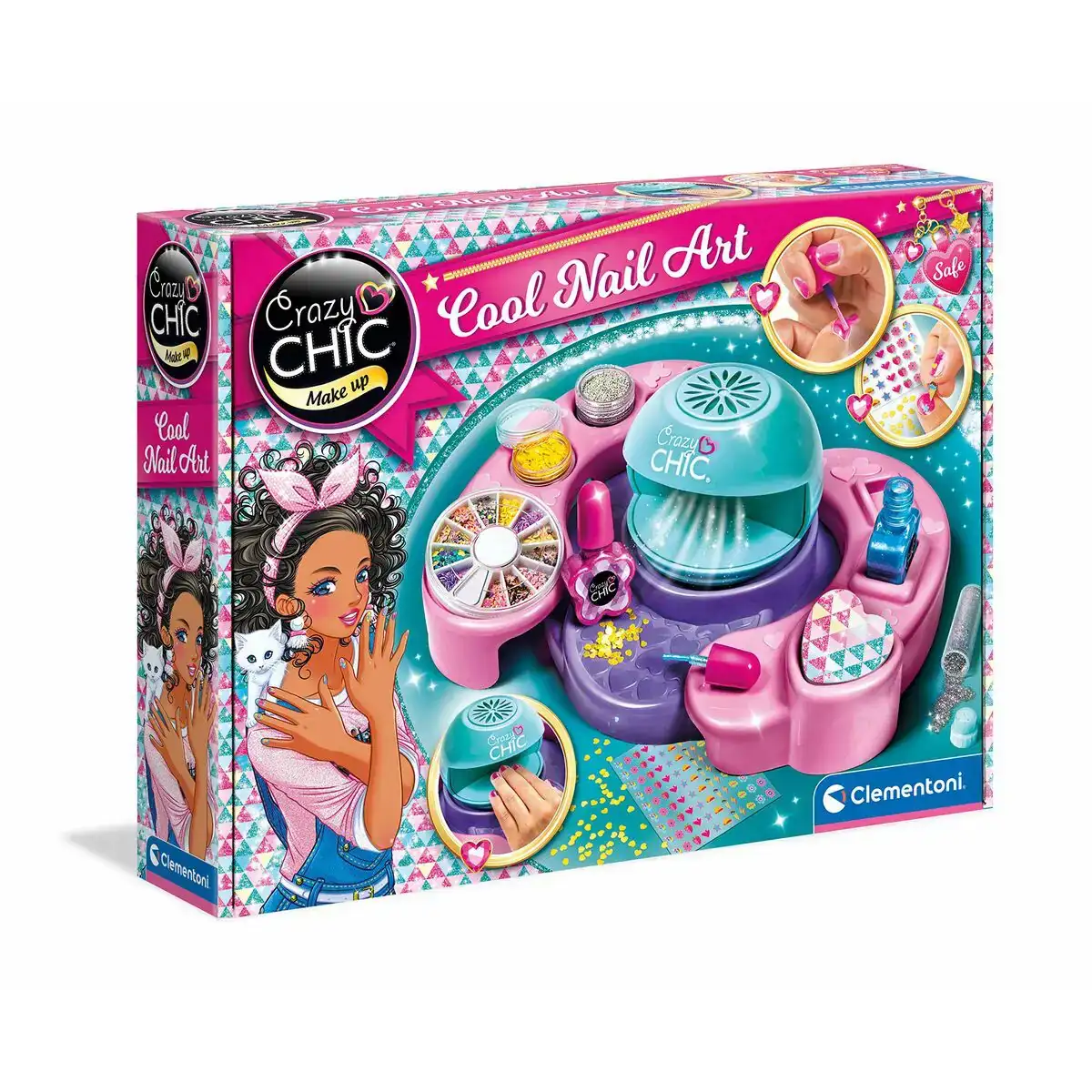 Set de manucure clementoni cool nails art multicouleur_8431. Entrez dans l'Univers de DIAYTAR COTE D'IVOIRE - Où Chaque Produit est une Découverte. Explorez notre gamme variée et trouvez des articles qui vous surprennent et vous inspirent.