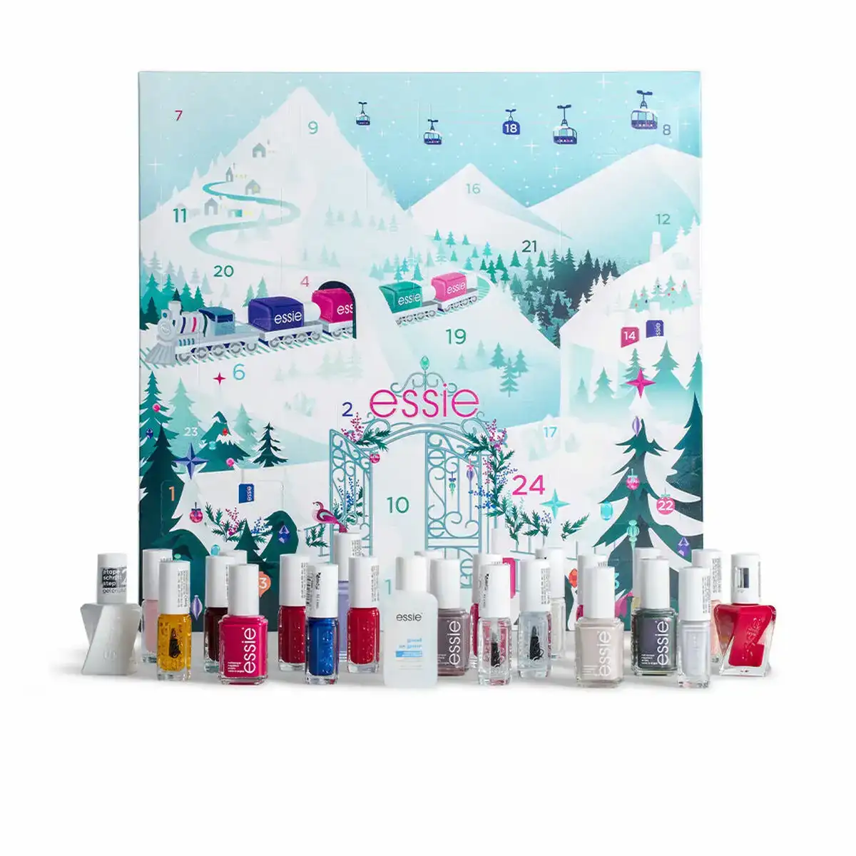 Set de maquillage essie 2022 calendrier de l avent 24 pieces_3401. DIAYTAR COTE D'IVOIRE - L'Art de Choisir, l'Art de Vivre. Parcourez notre boutique en ligne et choisissez parmi des produits de qualité qui ajoutent de l'élégance à votre quotidien.