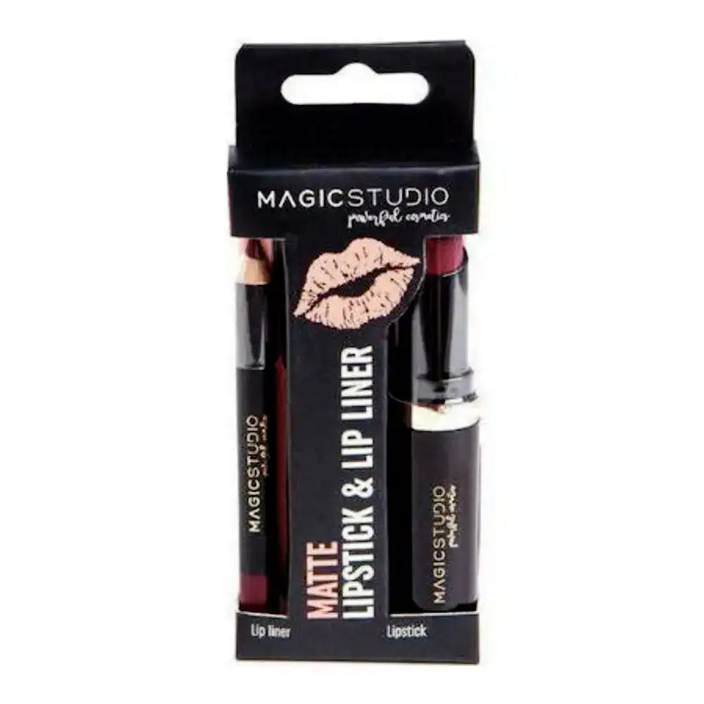 Set de maquillage magic studio matte 2 pcs _4601. DIAYTAR COTE D'IVOIRE - Où Choisir est un Plaisir Responsable. Parcourez notre catalogue et choisissez des produits qui incarnent notre engagement envers des pratiques durables et éthiques.