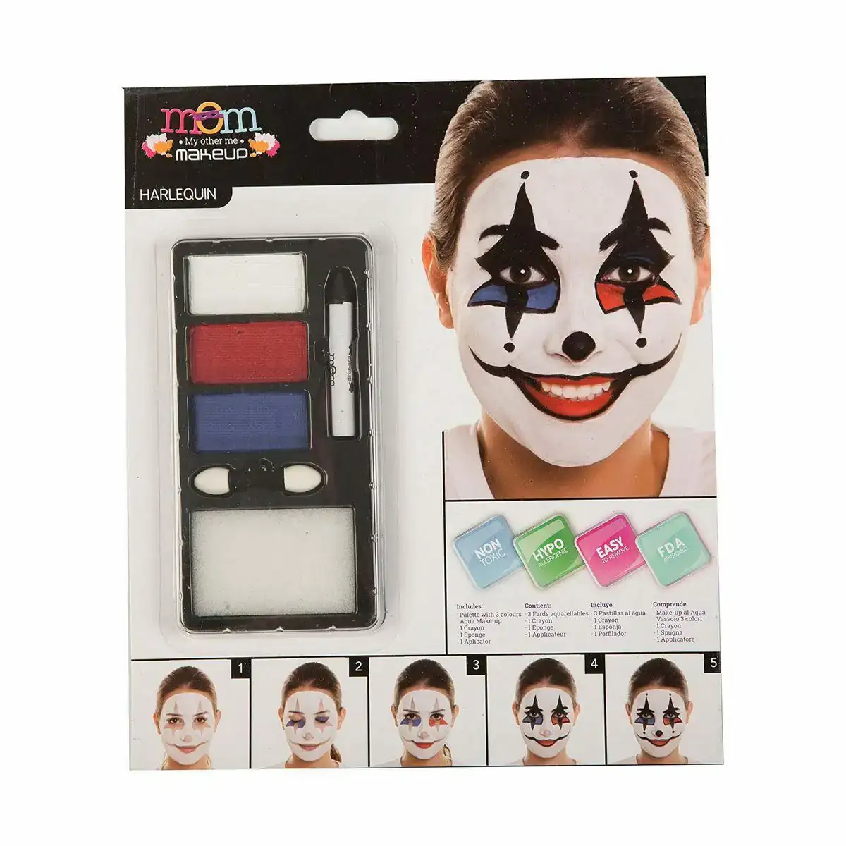 Set de maquillage my other me arlequin_7706. DIAYTAR COTE D'IVOIRE - Votre Plateforme Shopping Engagée. Explorez notre catalogue et choisissez des produits qui reflètent notre dévouement envers la qualité et la satisfaction du client.