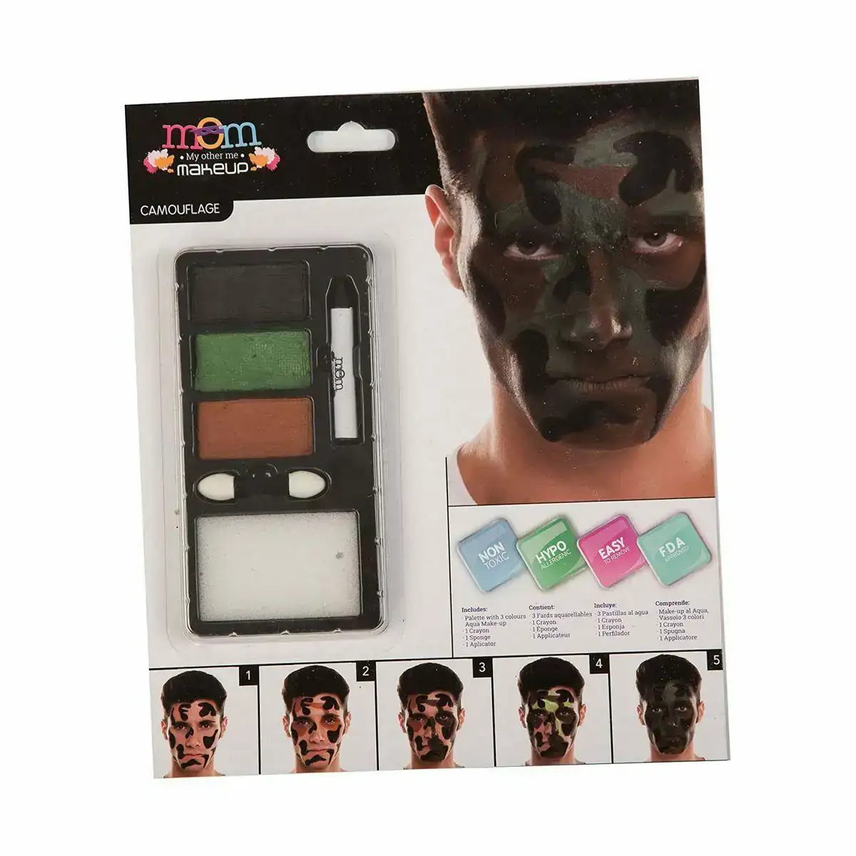 Set de maquillage my other me camouflage militaire_4076. DIAYTAR COTE D'IVOIRE - Votre Passage vers le Chic et l'Élégance. Naviguez à travers notre boutique en ligne pour trouver des produits qui ajoutent une touche sophistiquée à votre style.
