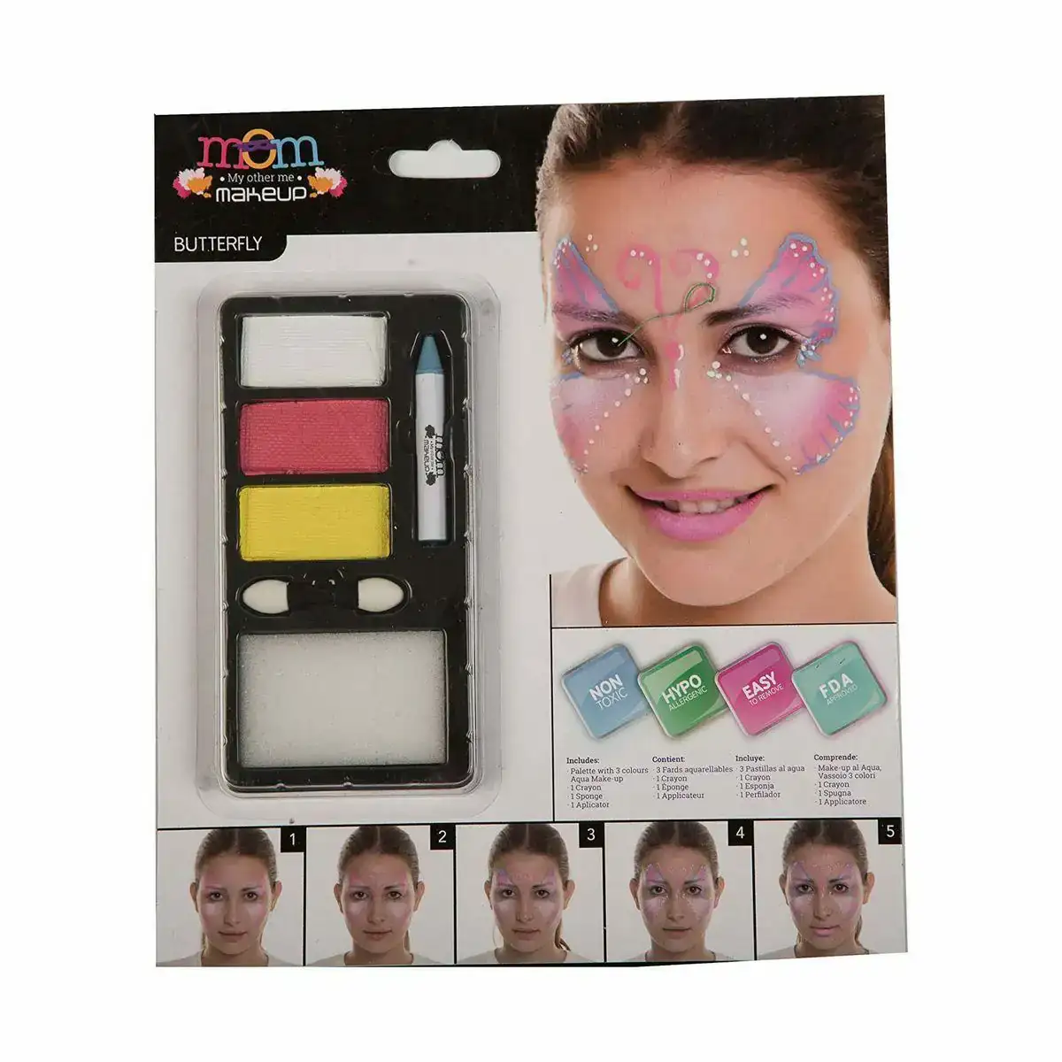 Set de maquillage my other me papillon_8381. DIAYTAR COTE D'IVOIRE - Votre Paradis Shopping au Cœur du Côte d'Ivoire. Explorez notre boutique en ligne et découvrez des produits conçus pour enchanter chaque aspect de votre vie.