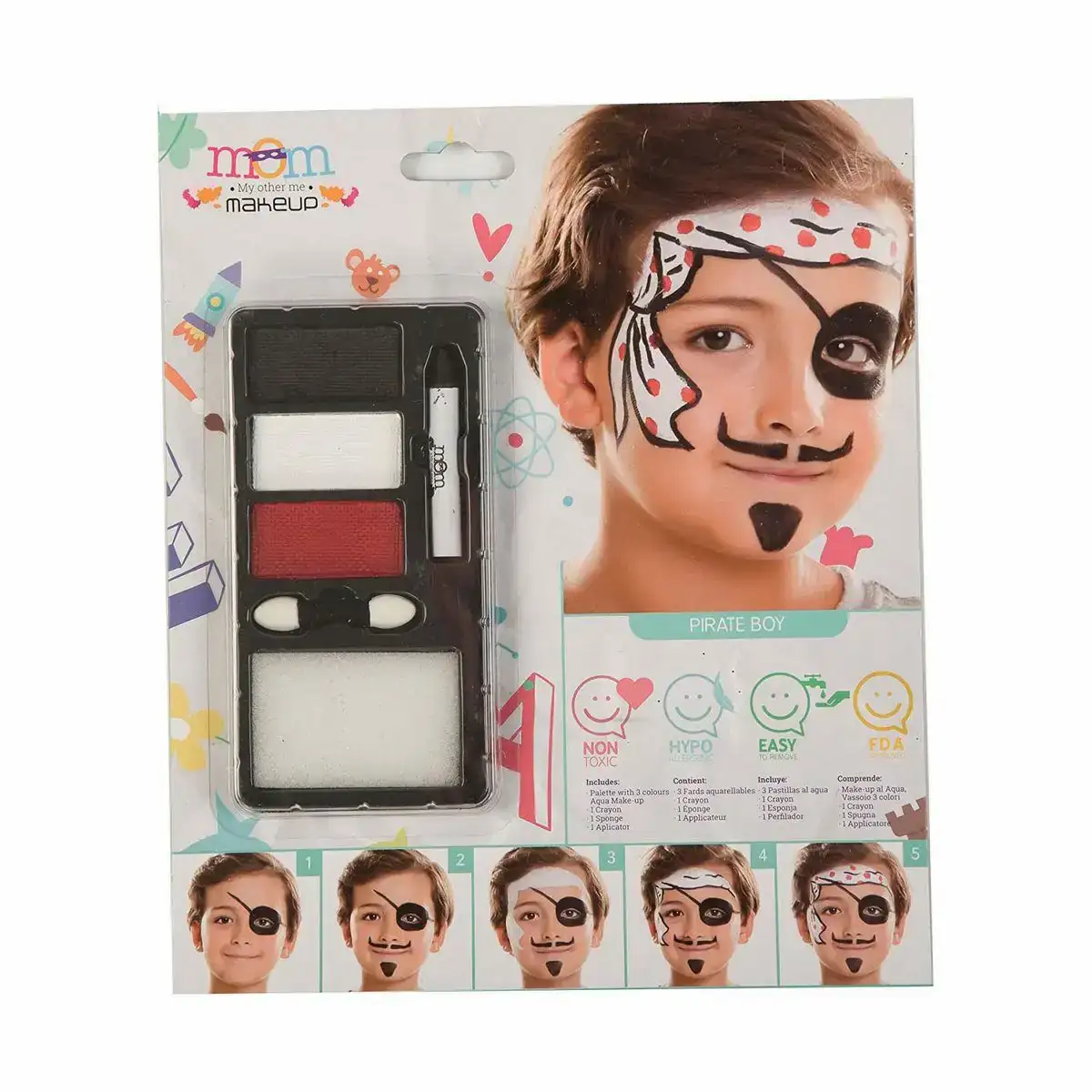 Set de maquillage my other me pirate_9166. DIAYTAR COTE D'IVOIRE - L'Équilibre Parfait entre Tradition et Modernité. Explorez notre collection pour trouver des produits qui incarnent la culture et la contemporanéité du Côte d'Ivoire.