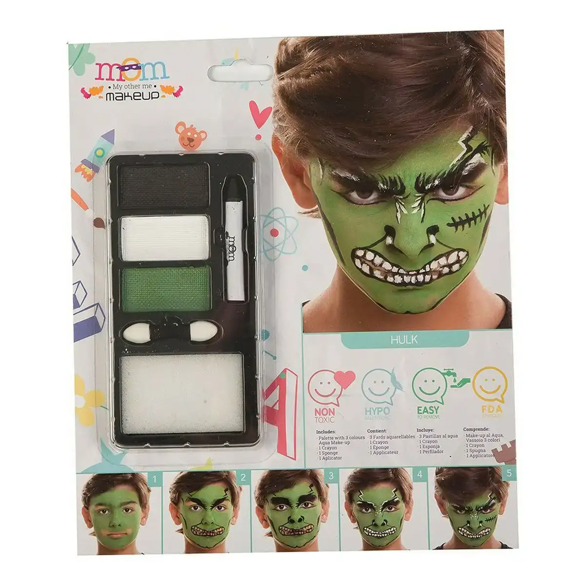 Set de maquillage my other me vert hulk 24 x 20 cm _8083. DIAYTAR COTE D'IVOIRE - Votre Destination pour un Shopping Réfléchi. Découvrez notre gamme variée et choisissez des produits qui correspondent à vos valeurs et à votre style de vie.