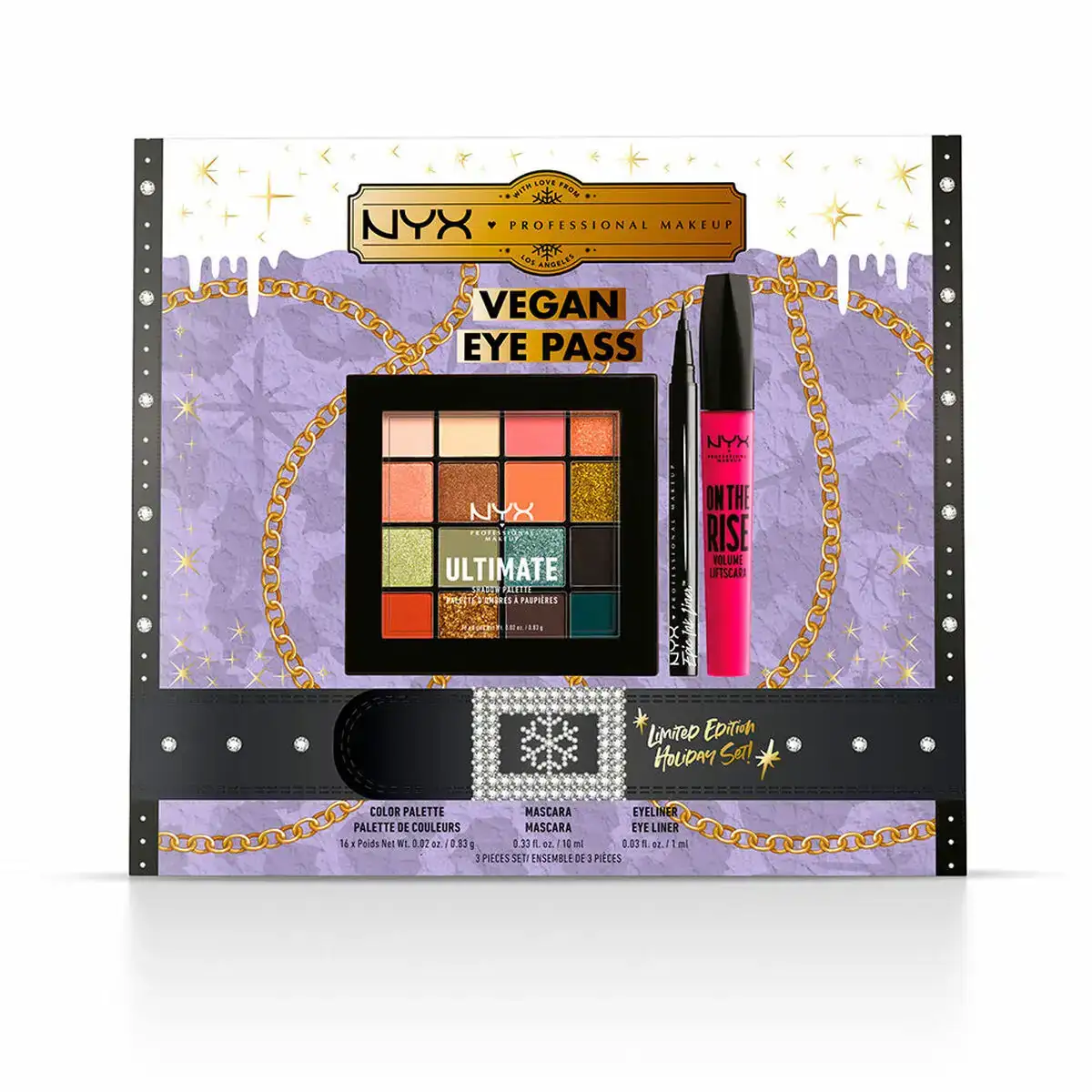 Set de maquillage nyx vegan eye pass edition limitee 3 pieces_5771. DIAYTAR COTE D'IVOIRE - Là où le Chic Rencontre la Tradition. Naviguez à travers notre catalogue et choisissez des produits qui équilibrent l'élégance intemporelle et l'innovation moderne.