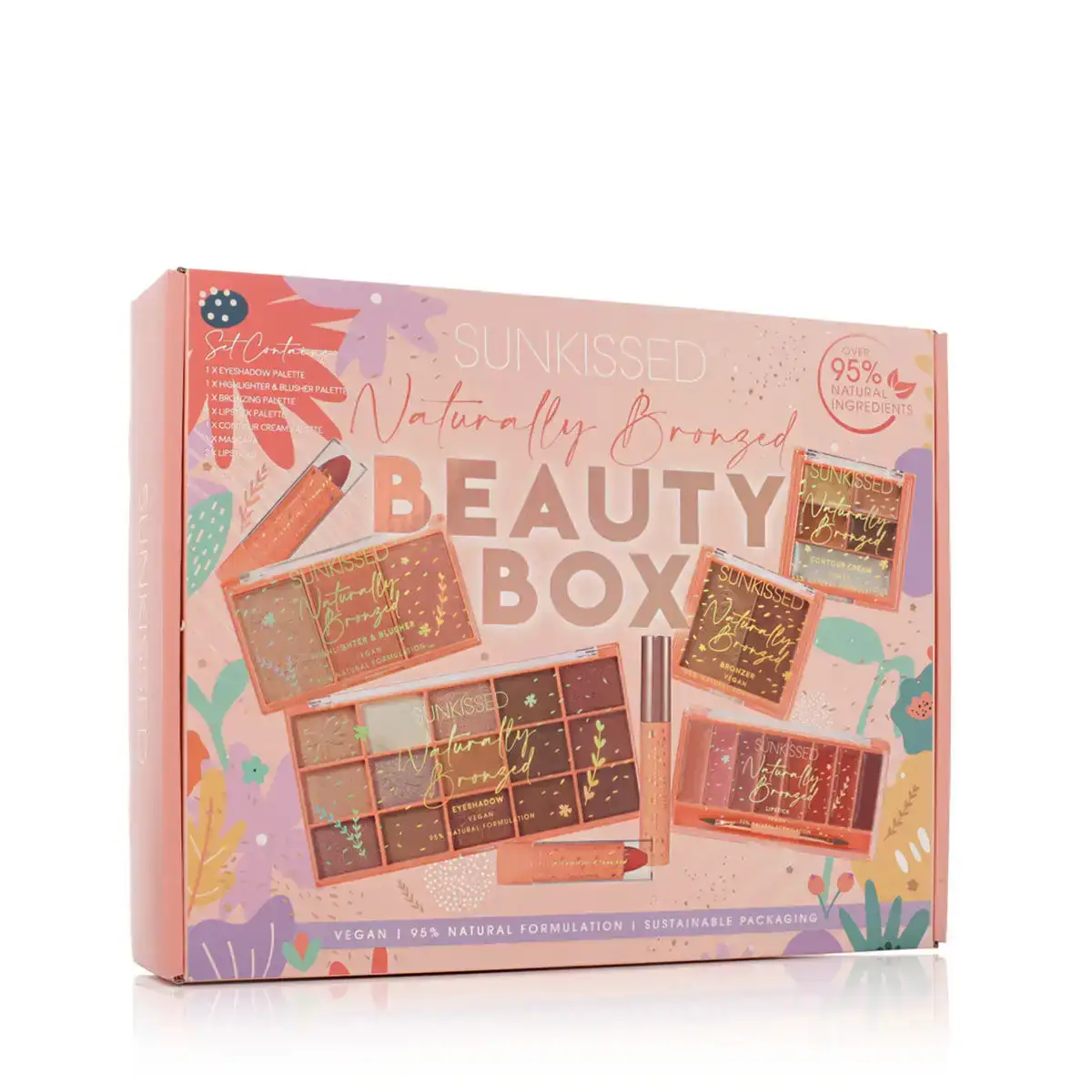 Set de maquillage q ki cosmetics sunkissed naturally bronzed 8 pieces_1269. DIAYTAR COTE D'IVOIRE - Là où Chaque Produit a son Histoire. Découvrez notre gamme de produits, chacun portant en lui le récit de l'artisanat et de la passion, pour vous offrir une expérience de shopping authentique.