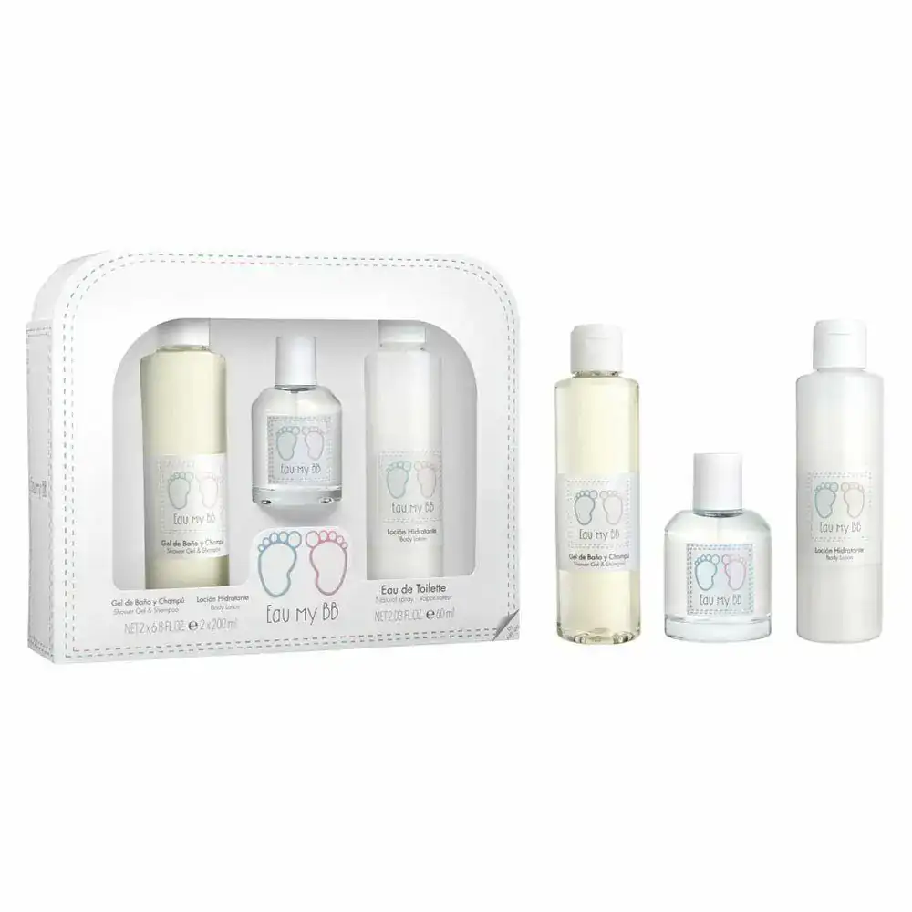 Set de parfum enfant eau my bb 3 pcs _5219. DIAYTAR COTE D'IVOIRE - Là où le Chic Rencontre la Tradition. Naviguez à travers notre catalogue et choisissez des produits qui équilibrent l'élégance intemporelle et l'innovation moderne.