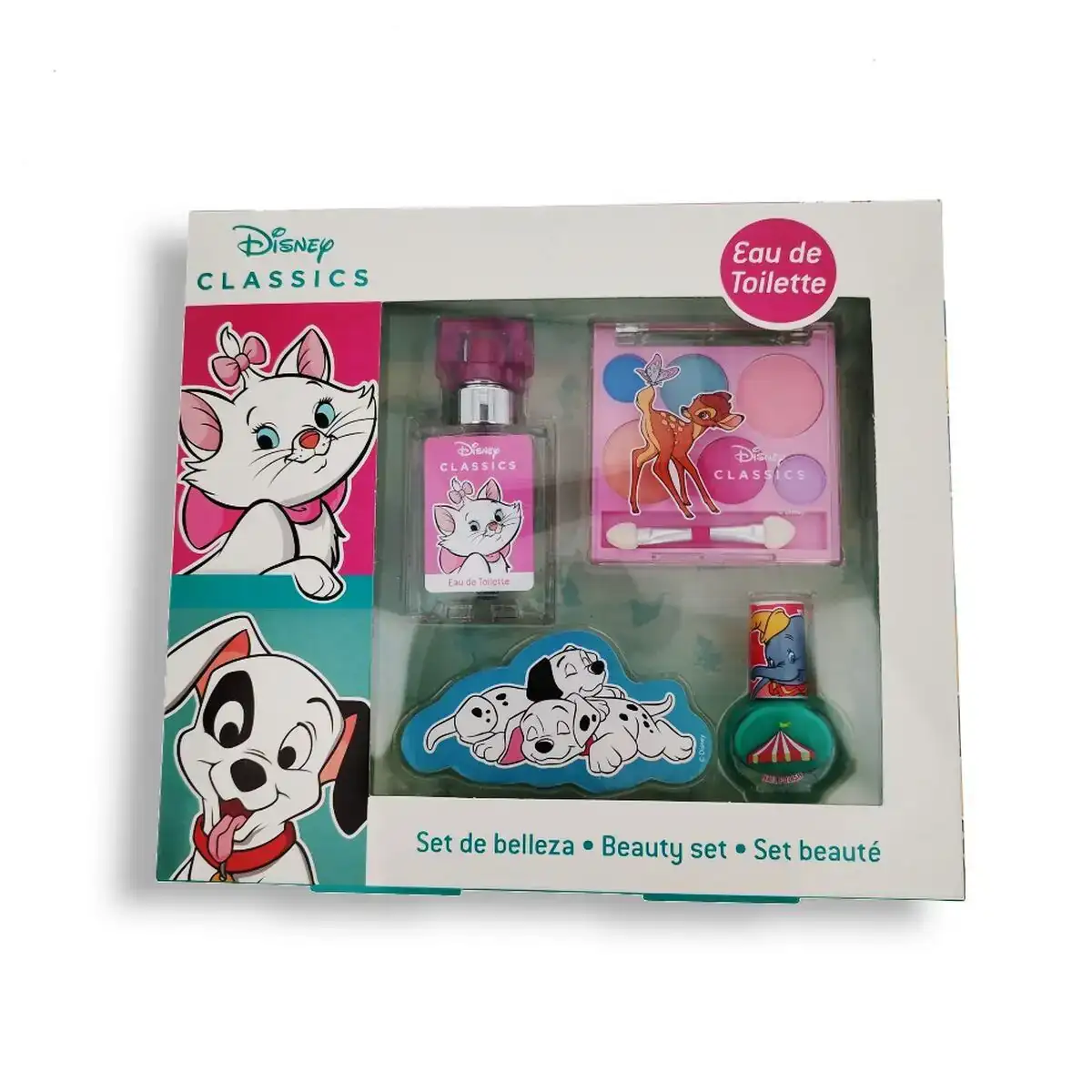Set de parfum enfant lorenay disney classics 4 pieces_3574. DIAYTAR COTE D'IVOIRE - Votre Passage vers l'Exceptionnel. Explorez notre boutique en ligne, où chaque produit est choisi avec soin pour offrir une expérience de shopping inoubliable.