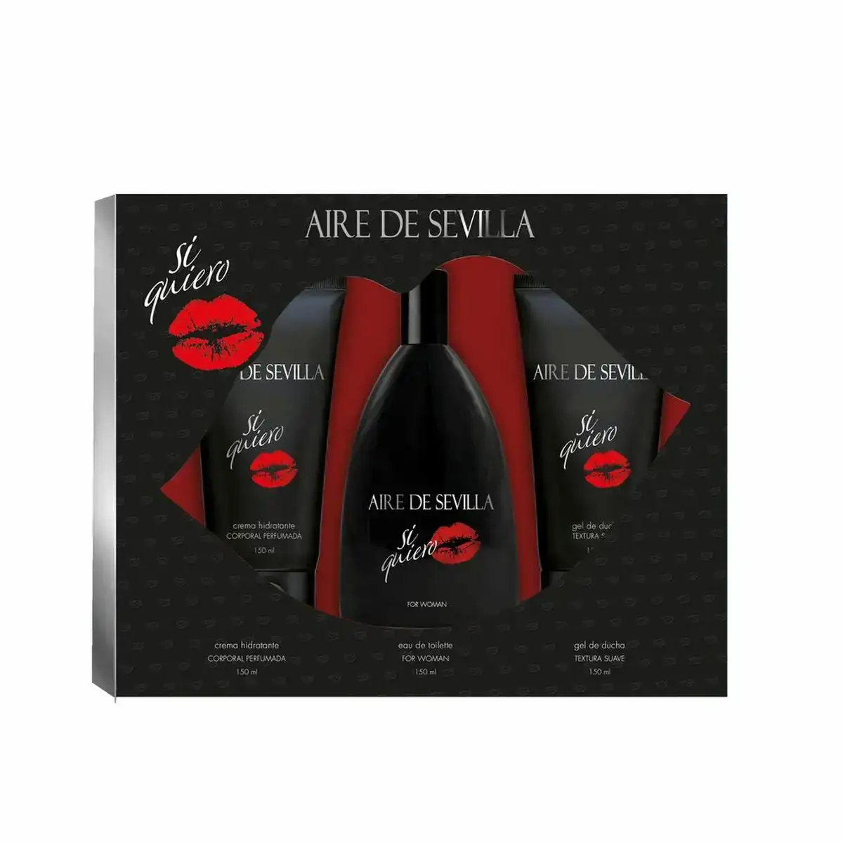 Set de parfum femme aire sevilla 3 pcs _6288. DIAYTAR COTE D'IVOIRE - Où Chaque Achat Raconte une Histoire. Explorez notre boutique en ligne et créez votre propre narration à travers notre diversité de produits, chacun portant une signification unique.
