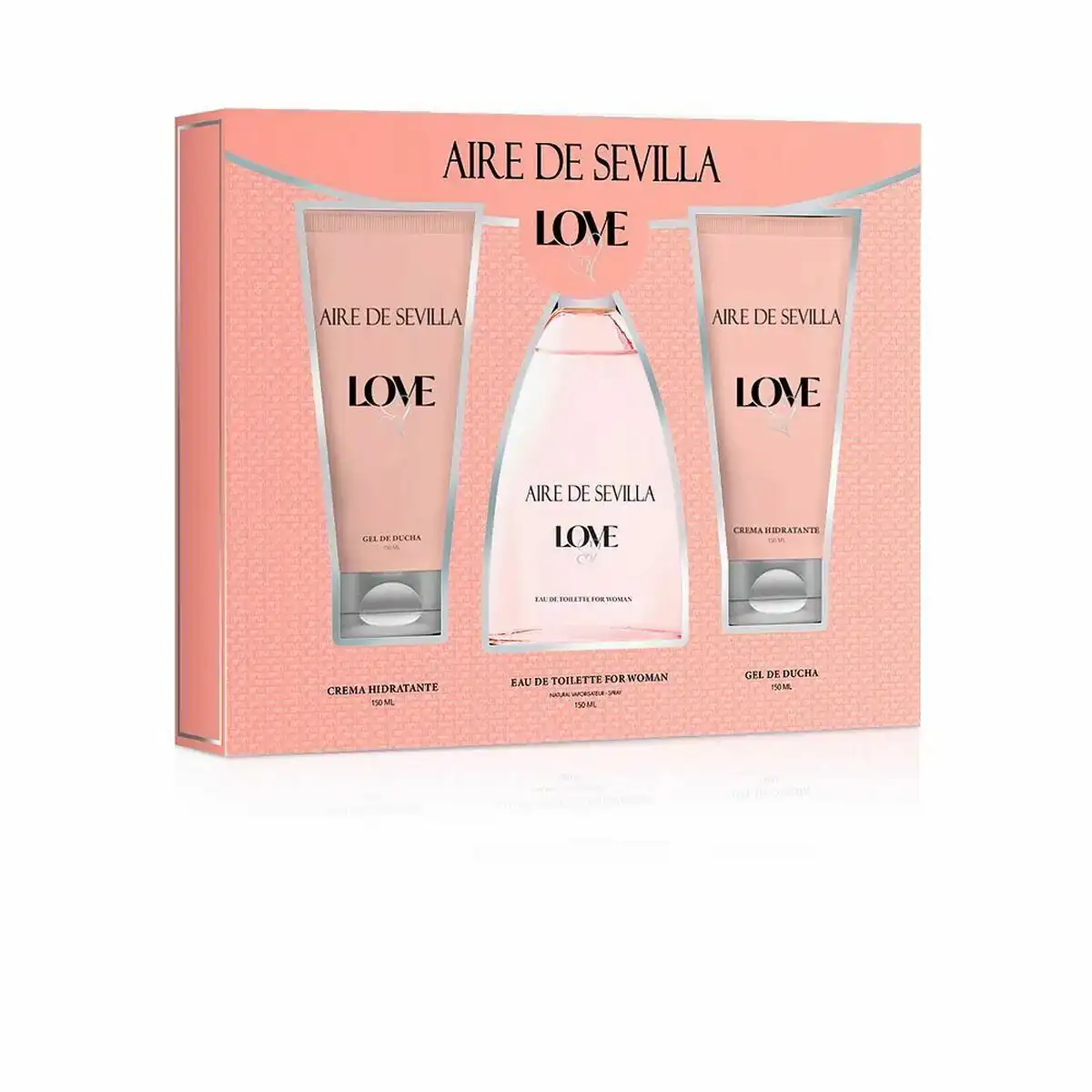 Set de parfum femme aire sevilla love 3 pcs _2990. DIAYTAR COTE D'IVOIRE - Votre Passage vers l'Exceptionnel. Naviguez à travers notre sélection minutieuse et découvrez des articles qui apportent une touche spéciale à chaque instant de votre vie.