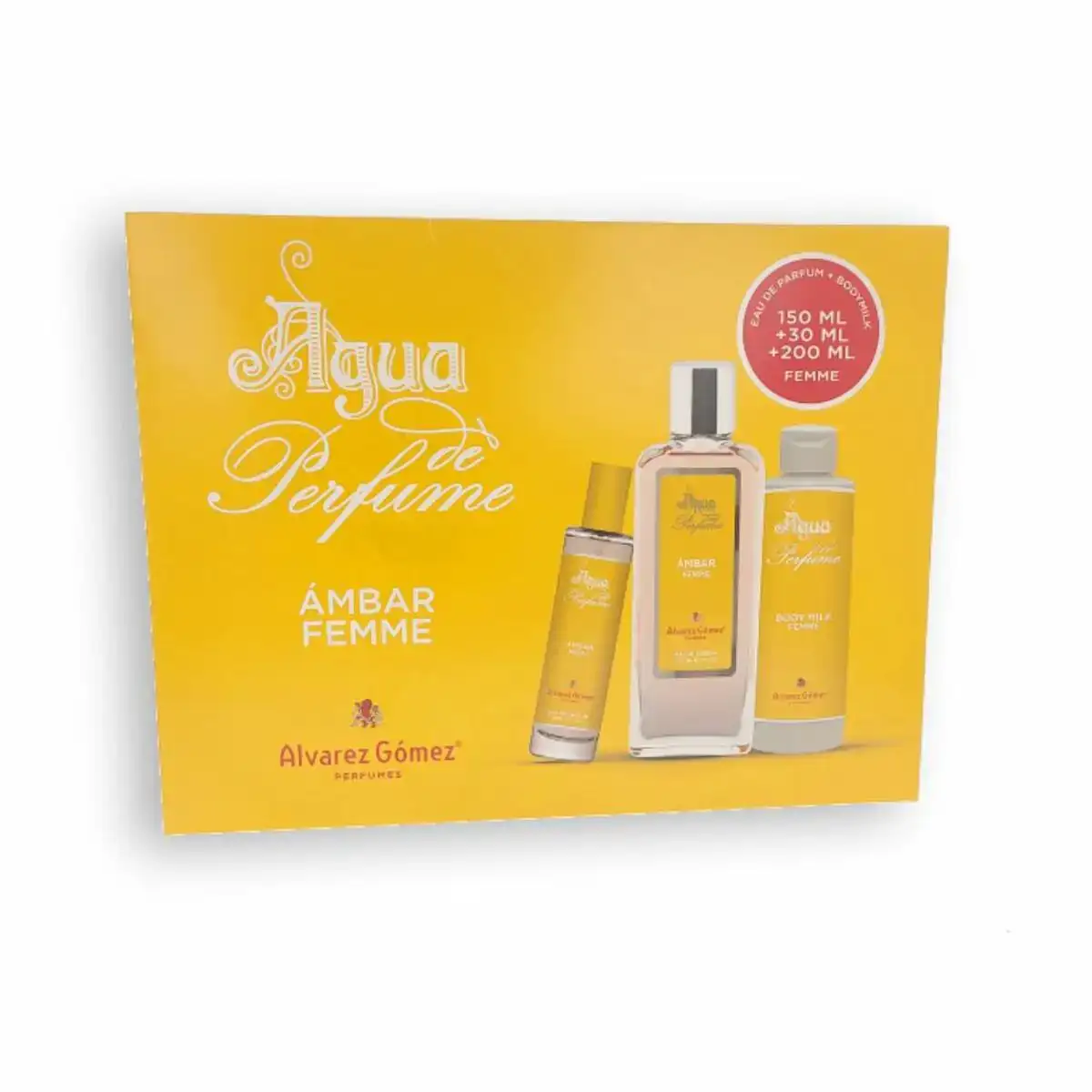 Set de parfum femme alvarez gomez ambar 3 pieces_6884. DIAYTAR COTE D'IVOIRE - Votre Passage Vers l'Excellence Shopping. Découvrez un catalogue en ligne qui offre une expérience d'achat exceptionnelle, avec des produits soigneusement sélectionnés pour satisfaire tous les goûts.