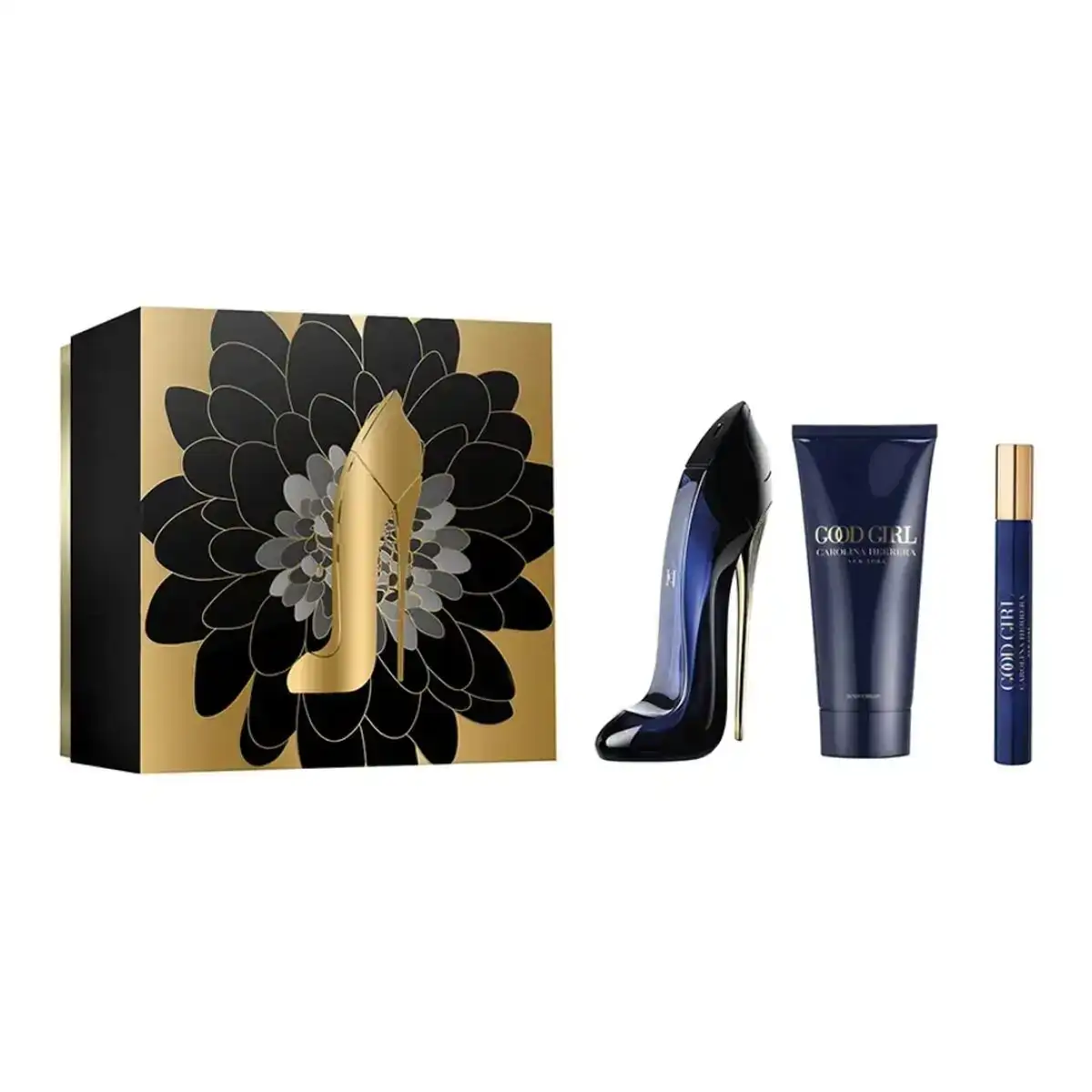 Set de parfum femme carolina herrera good girl 3 pieces_5501. DIAYTAR COTE D'IVOIRE - Là où Choisir est une Célébration de l'Artisanat. Explorez notre gamme variée et choisissez des produits qui incarnent la tradition et le talent des artisans du Côte d'Ivoire.