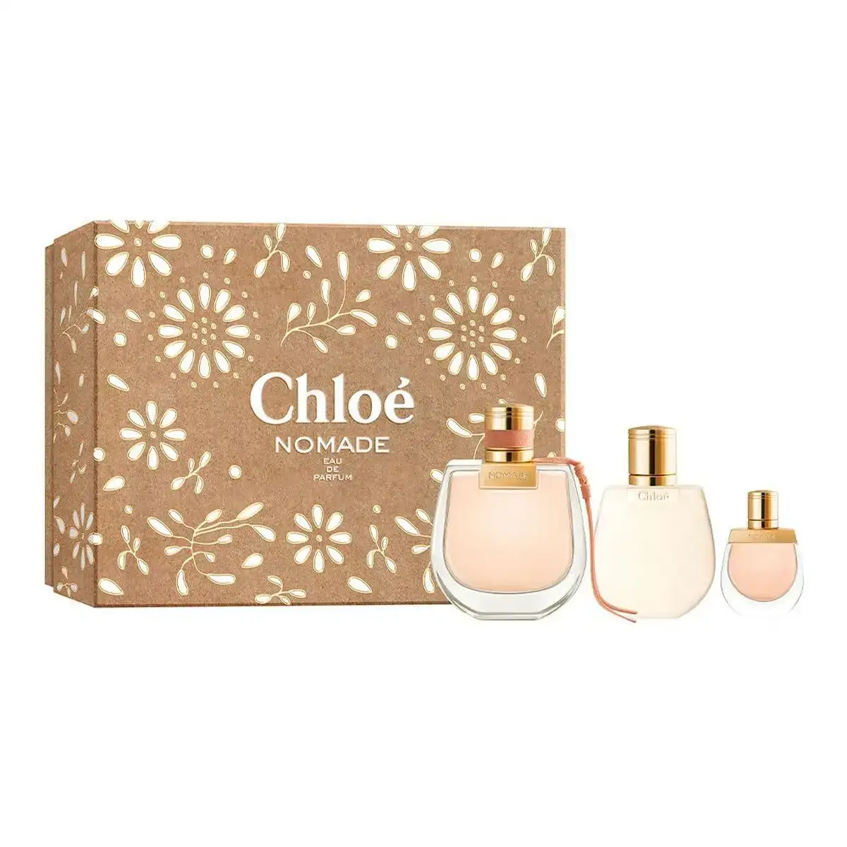 Set de parfum femme chloe nomade 3 pieces_2392. Entrez dans l'Univers de DIAYTAR COTE D'IVOIRE - Où l'Authenticité Renouvelle Votre Quotidien. Explorez notre gamme de produits et trouvez des articles qui reflètent votre essence.
