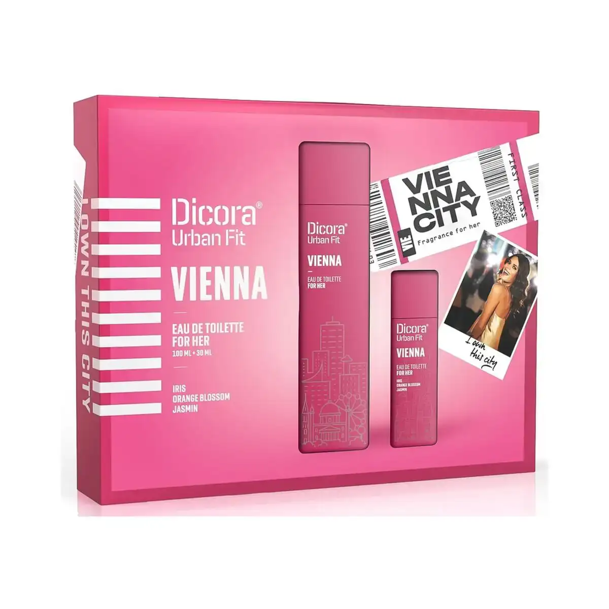 Set de parfum femme dicora urban fit vienna 2 pieces_3133. Bienvenue sur DIAYTAR COTE D'IVOIRE - Où Chaque Produit a son Charme. Explorez notre sélection minutieuse et trouvez des articles qui vous séduisent et vous inspirent.