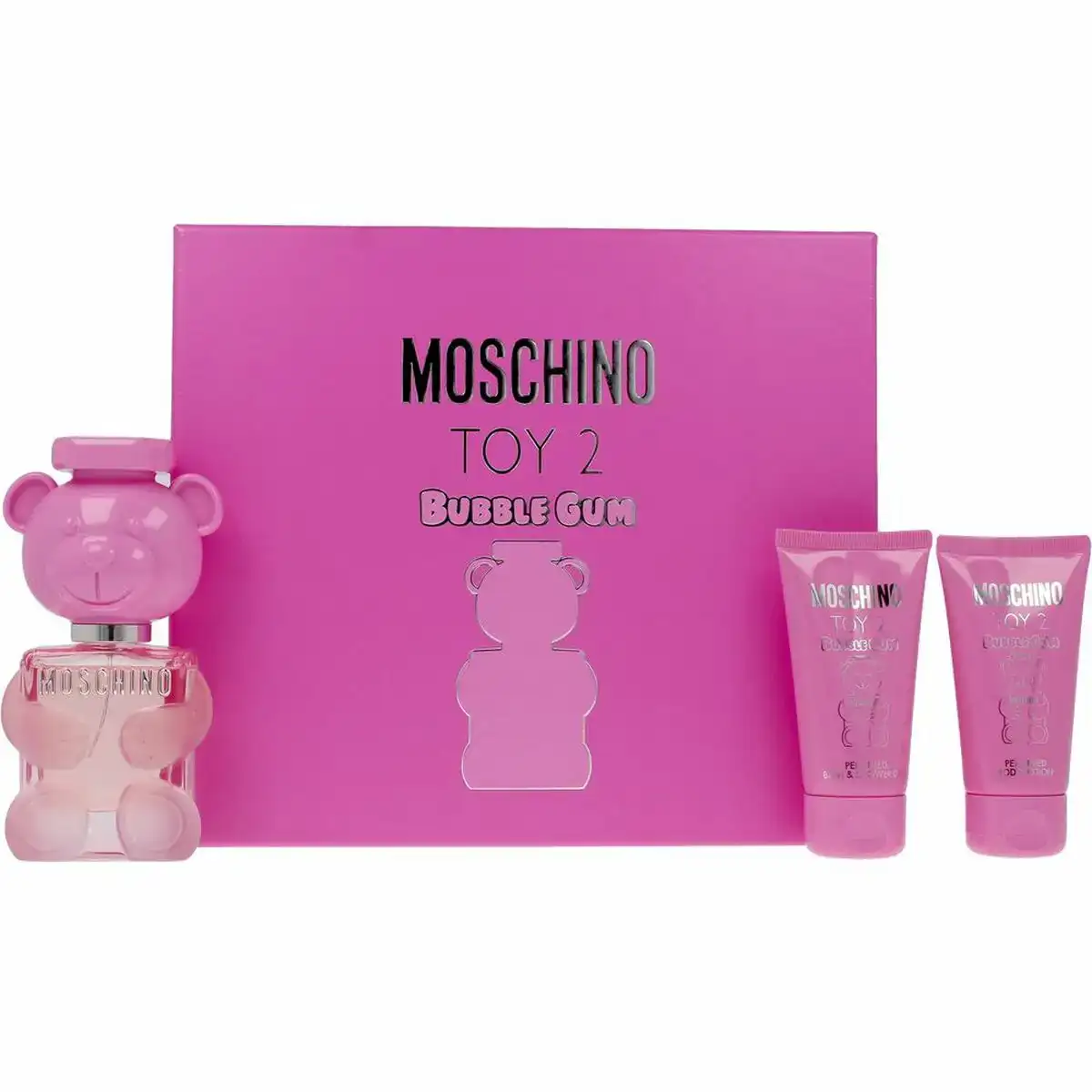 Set de parfum femme moschino toy 2 bubble gum 3 pieces_4703. Entrez dans l'Univers de DIAYTAR COTE D'IVOIRE - Où l'Élégance et la Variété se Rencontrent. Parcourez notre catalogue pour dénicher des articles qui ajoutent une touche d'élégance à votre vie.