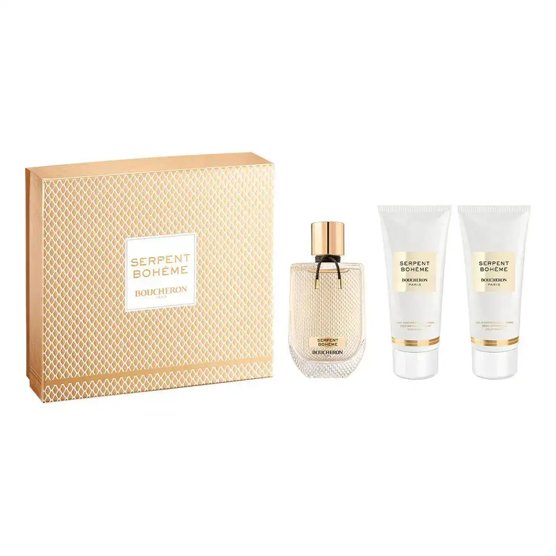 Set de parfum femme serpent boheme boucheron 3 pcs _7411. DIAYTAR COTE D'IVOIRE - L'Art de Vivre avec Authenticité. Explorez notre gamme de produits artisanaux et découvrez des articles qui apportent une touche unique à votre vie.