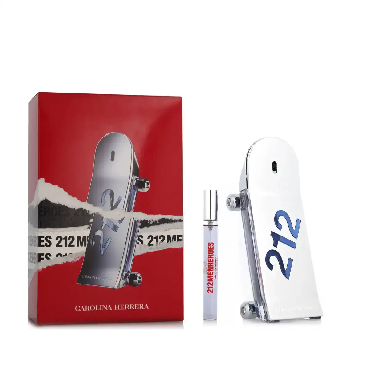 Set de parfum homme carolina herrera 2 pieces 212 men heroes forever young_4053. Bienvenue chez DIAYTAR COTE D'IVOIRE - Où Chaque Produit a son Histoire. Découvrez notre sélection unique et trouvez des articles qui racontent la richesse culturelle et artistique du Côte d'Ivoire.