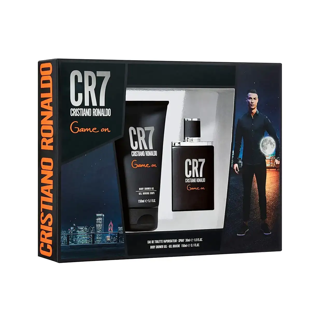 Set de parfum homme cristiano ronaldo cr7 game on 2 pieces_2252. Bienvenue chez DIAYTAR COTE D'IVOIRE - Où l'Authenticité Rencontre l'Accessibilité. Explorez notre sélection abordable et découvrez des articles qui incarnent l'essence du Côte d'Ivoire.