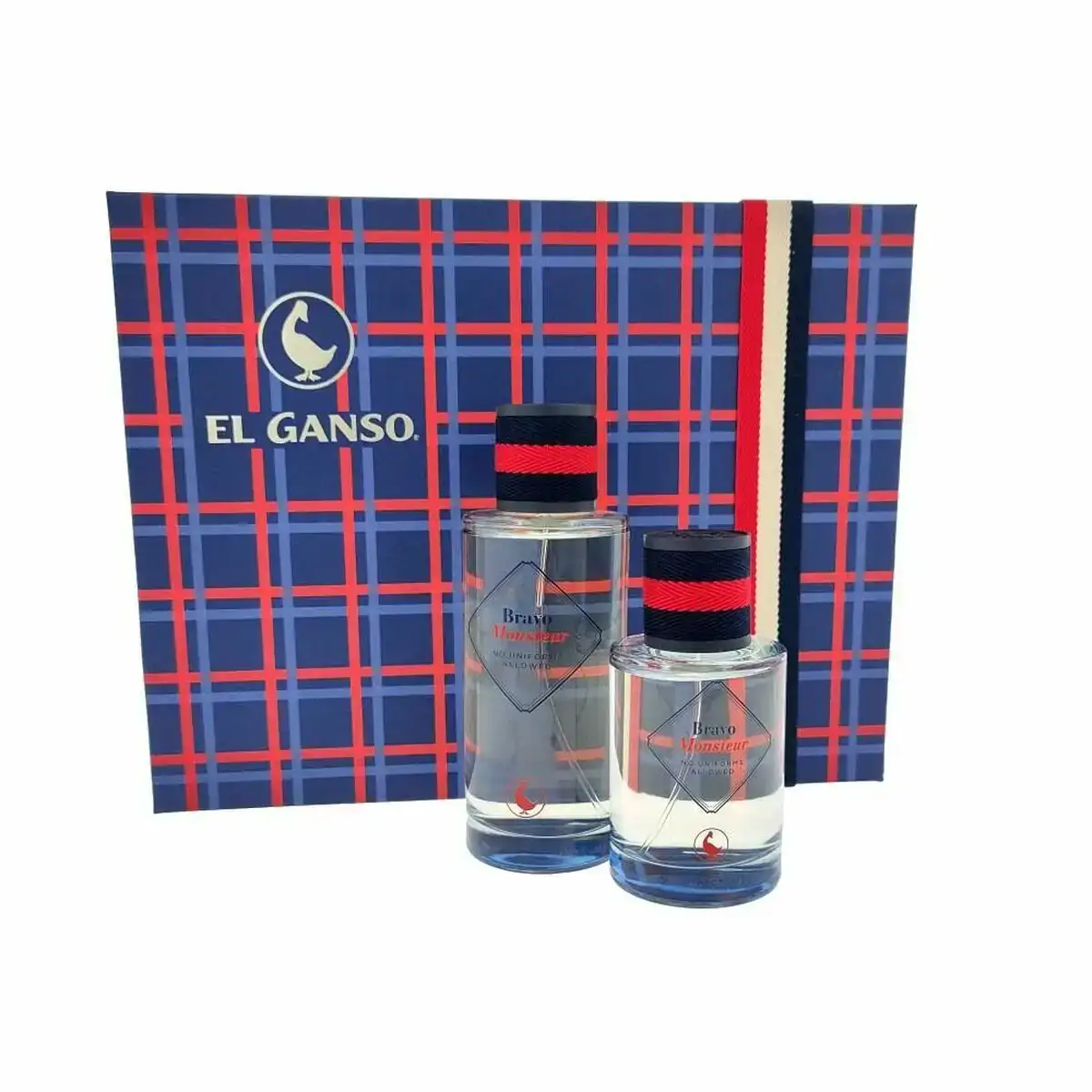 Set de parfum homme el ganso bravo monsieur 2 pcs _3402. DIAYTAR COTE D'IVOIRE - Là où la Qualité est Non Négociable. Parcourez notre boutique en ligne pour découvrir des produits qui incarnent le raffinement et l'excellence du Côte d'Ivoire.