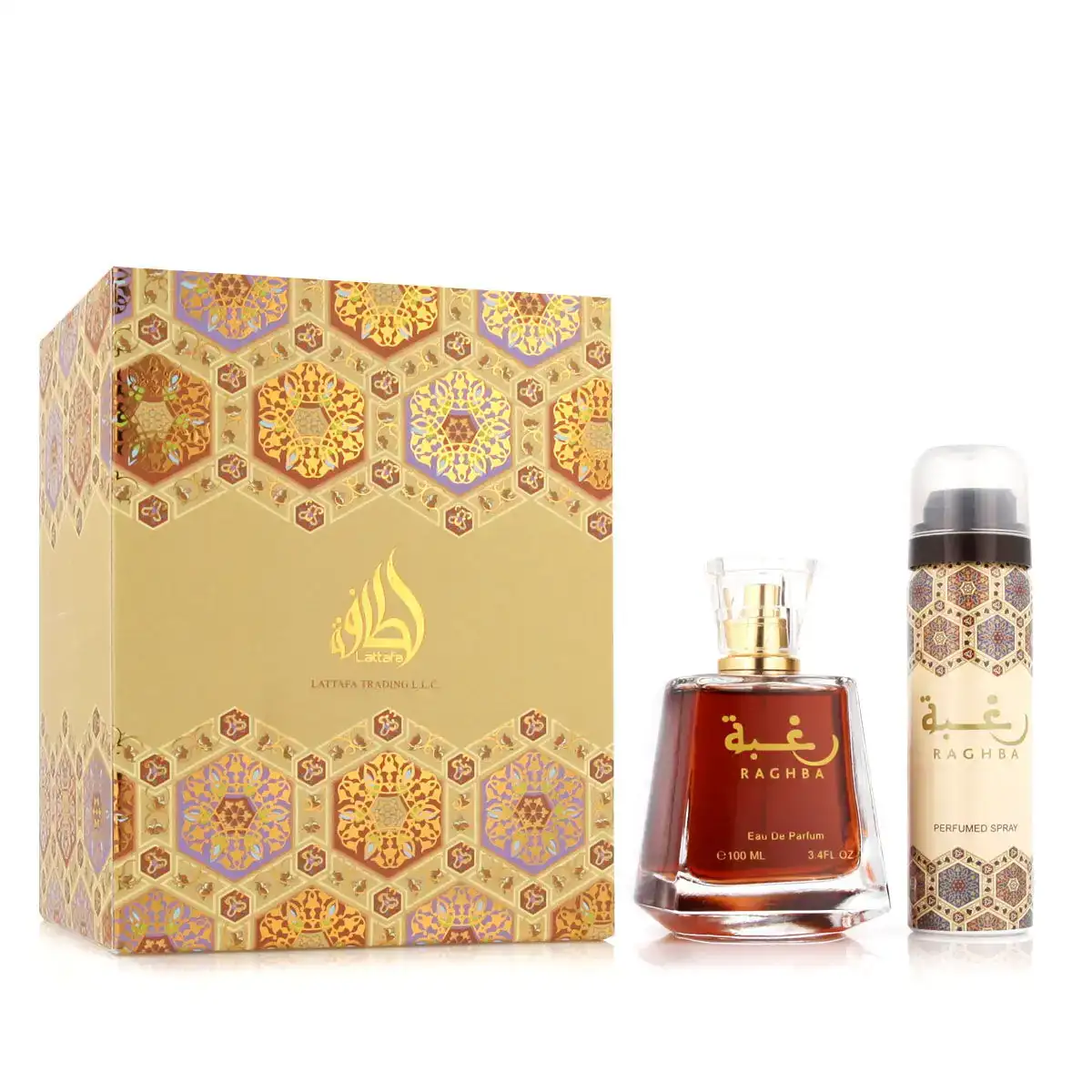 Set de parfum unisexe lattafa 2 pieces raghba_1593. DIAYTAR COTE D'IVOIRE - Là où Chaque Produit est une Trouvaille Unique. Découvrez notre boutique en ligne et trouvez des articles qui vous distinguent par leur originalité.