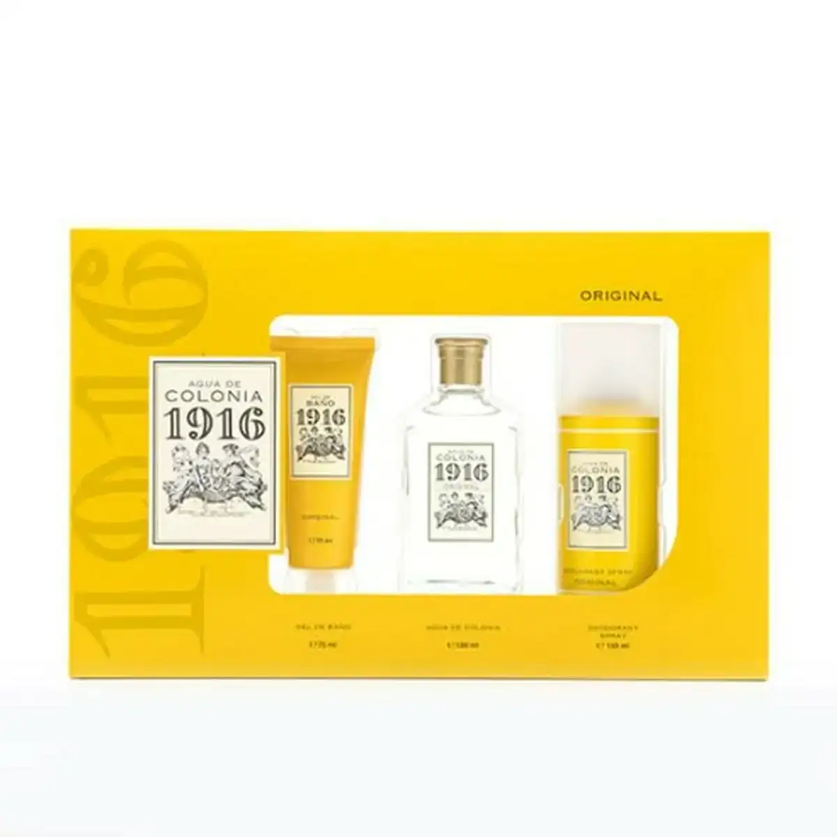 Set de parfum unisexe puig agua de colonia 1916 3 pieces_4093. DIAYTAR COTE D'IVOIRE - Votre Portail Vers l'Élégance Accessible. Parcourez notre boutique en ligne pour découvrir des produits qui incarnent le luxe à des prix abordables.