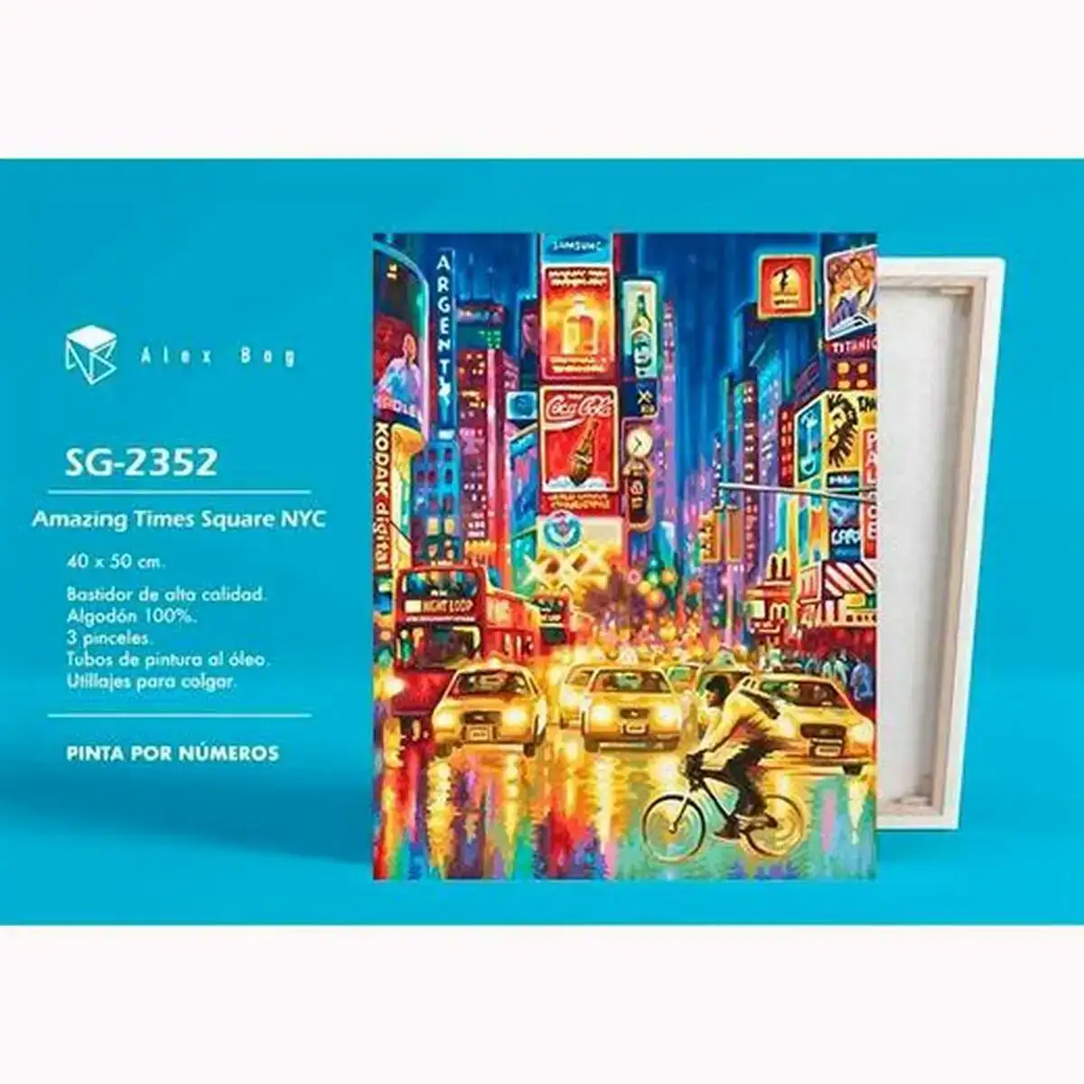 Set de peinture alex bog amazing times square nyc numeros 40 x 50 cm _2171. DIAYTAR COTE D'IVOIRE - Votre Destinée Shopping Personnalisée. Plongez dans notre boutique en ligne et créez votre propre expérience de shopping en choisissant parmi nos produits variés.