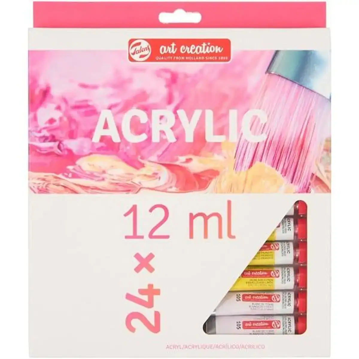 Set de peinture talens art creation 24 pieces peinture acrylique 12 ml _9924. Bienvenue sur DIAYTAR COTE D'IVOIRE - Là où le Shopping Devient une Aventure. Explorez notre catalogue et dénichez des trésors qui élargiront votre horizon shopping.