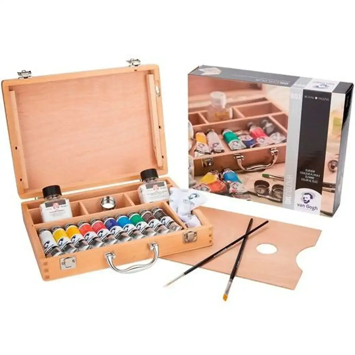 Set de peinture talens van gogh 17 pieces_6035. Plongez dans le Monde de DIAYTAR COTE D'IVOIRE - Où Chaque Article Raconte une Histoire. Explorez notre vaste assortiment et choisissez des produits qui vous parlent et reflètent votre style unique.