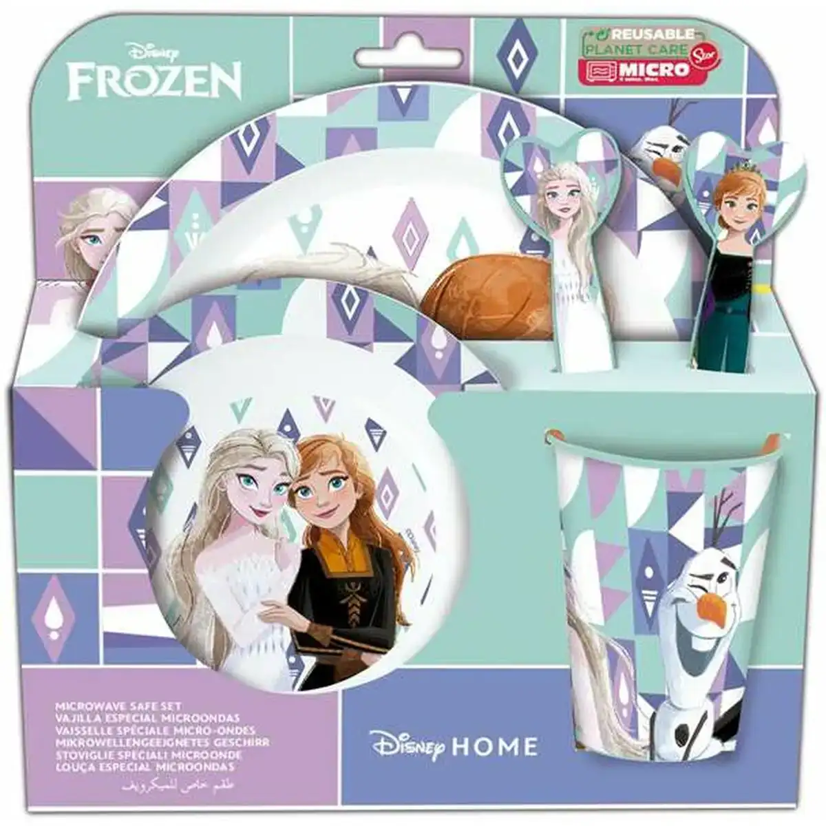 Set de pique nique frozen ice magic enfant_6006. DIAYTAR COTE D'IVOIRE - Où Chaque Achat Raconte une Histoire. Explorez notre boutique en ligne et créez votre propre narration à travers notre diversité de produits, chacun portant une signification unique.