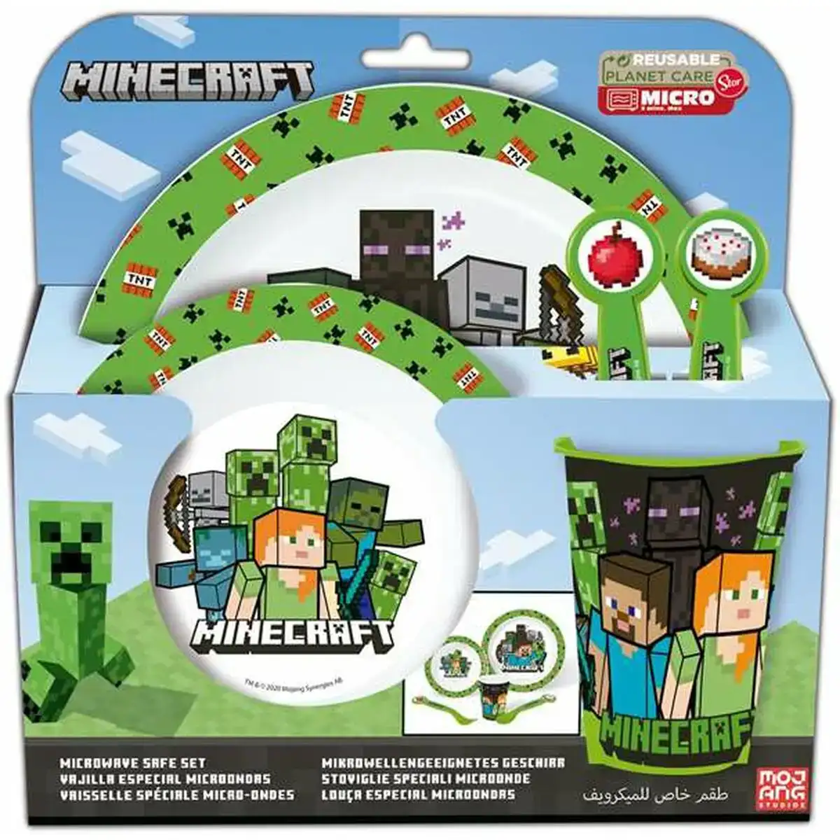 Set de pique nique minecraft enfant_2436. DIAYTAR COTE D'IVOIRE - Votre Destination pour un Shopping Inégalé. Naviguez à travers notre sélection minutieuse pour trouver des produits qui répondent à tous vos besoins.