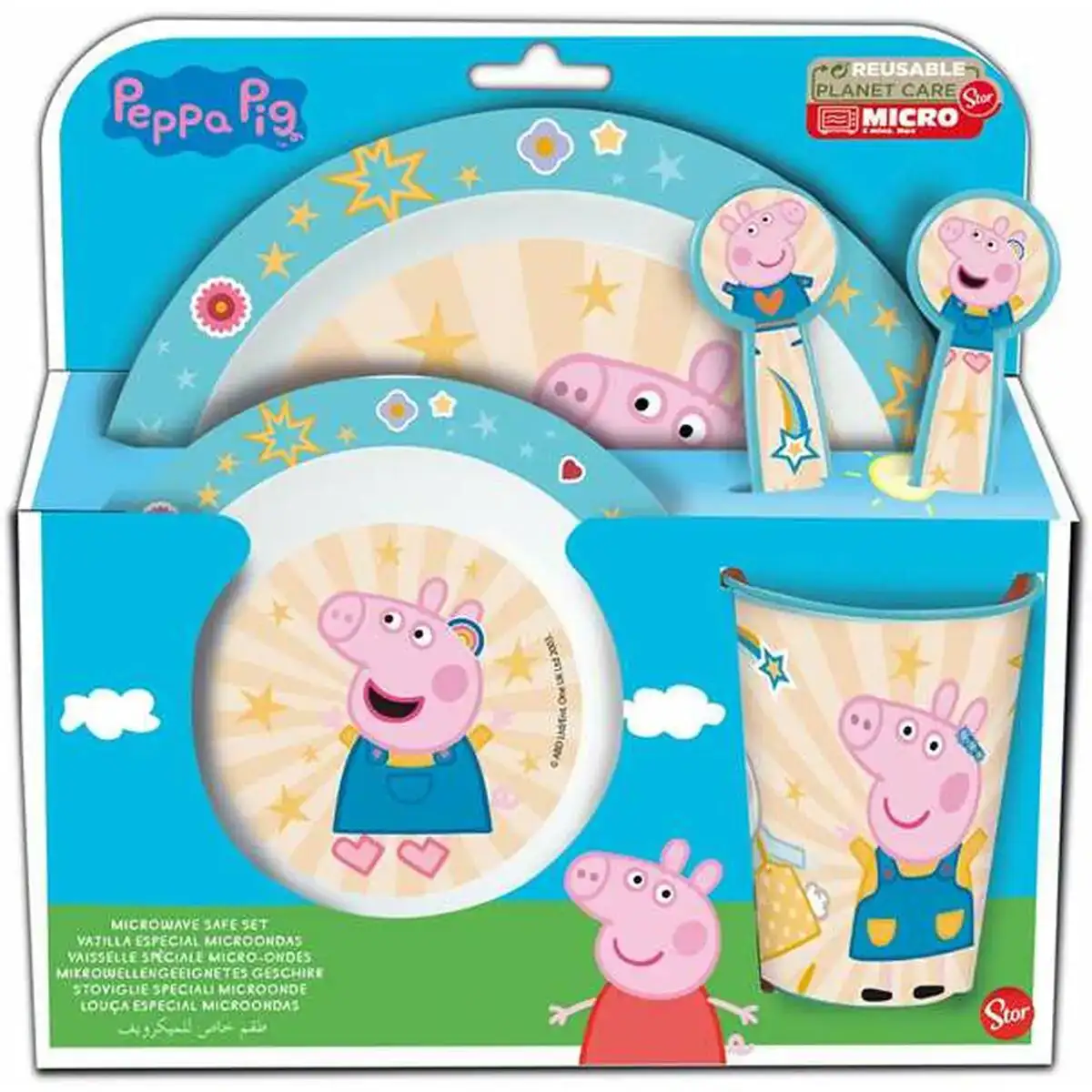 Set de pique nique peppa pig core enfant_2411. Bienvenue chez DIAYTAR COTE D'IVOIRE - Où Chaque Détail Fait la Différence. Découvrez notre sélection méticuleuse et choisissez des articles qui répondent à vos exigences.