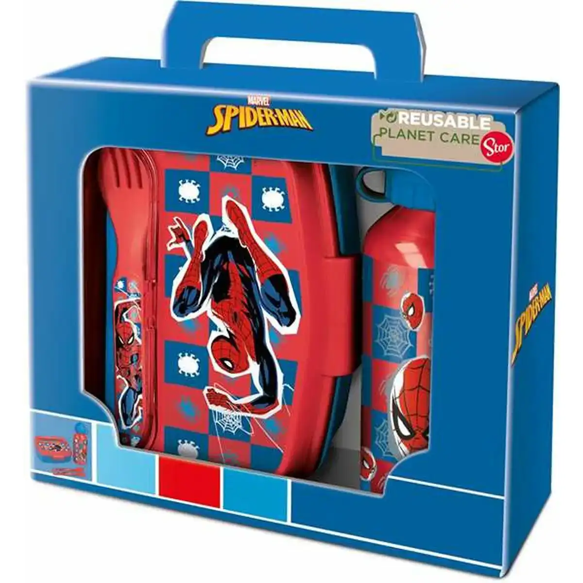 Set de pique nique spiderman midnight flyer 400 ml couverts machine a sandwich bouteille aluminium_9275. DIAYTAR COTE D'IVOIRE - L'Essence de la Tradition et de la Modernité réunies. Explorez notre plateforme en ligne pour trouver des produits authentiques du Côte d'Ivoire, tout en découvrant les dernières tendances du monde moderne.