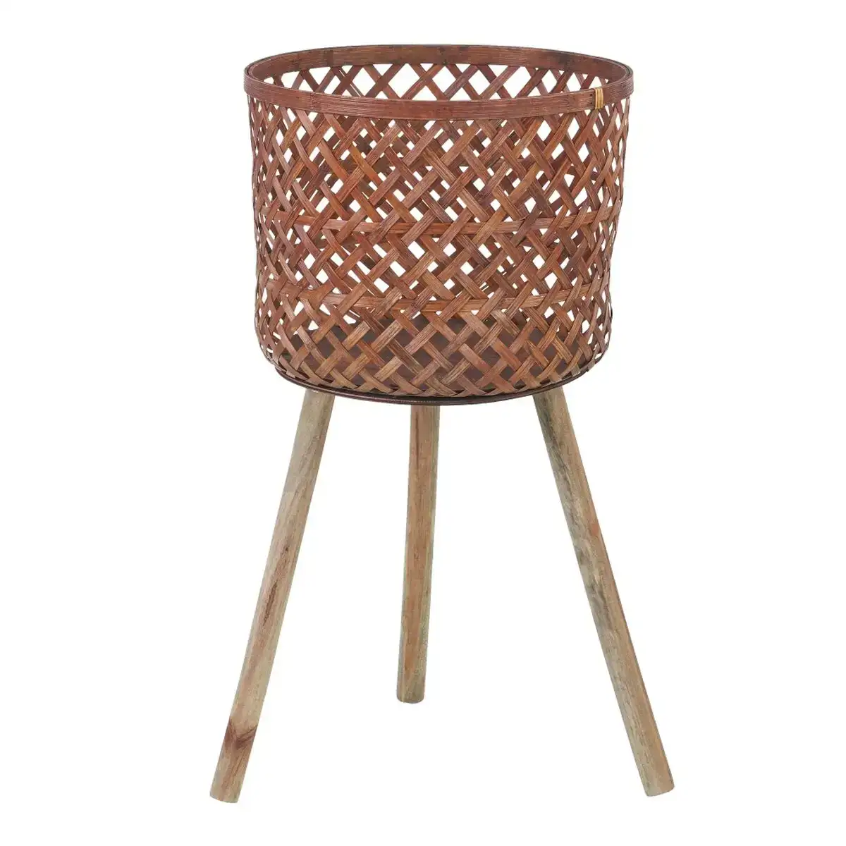 Set de pots de fleurs 37 x 37 x 69 cm marron bambou 3 unites _3839. DIAYTAR COTE D'IVOIRE - Où le Shopping est un Plaisir Engagé. Parcourez notre catalogue et choisissez des produits qui respectent vos valeurs et vos attentes.