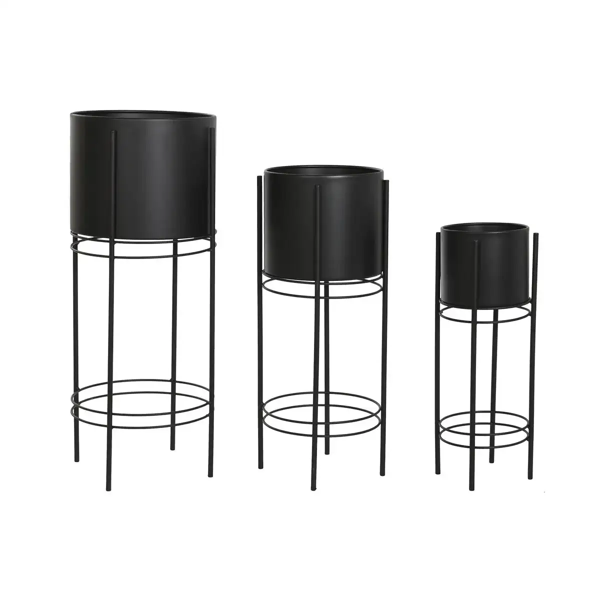 Set de pots de fleurs dkd home decor noir metal 30 x 30 x 70 cm_6627. DIAYTAR COTE D'IVOIRE - Où Choisir est une Découverte. Parcourez notre catalogue et trouvez des articles qui éveillent votre curiosité et enrichissent votre expérience shopping.