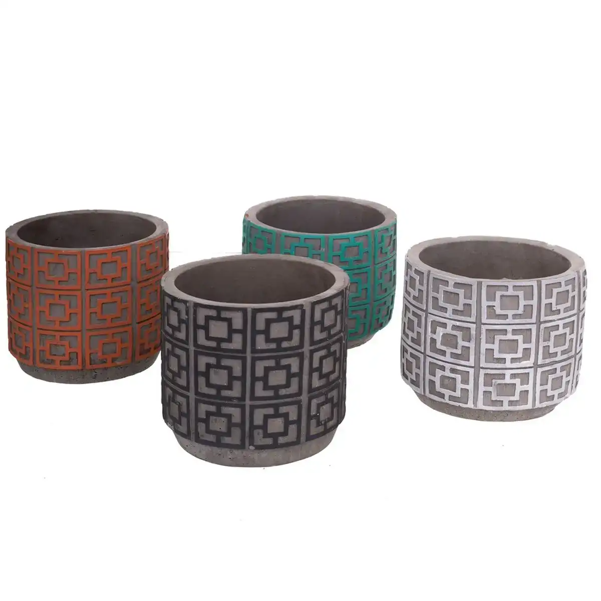 Set de pots de fleurs fiore ciment 14 x 14 x 12 cm 4 unites _1830. Entrez dans l'Univers de DIAYTAR COTE D'IVOIRE - Où Choisir est un Voyage. Explorez notre gamme diversifiée et trouvez des articles qui répondent à tous vos besoins et envies.