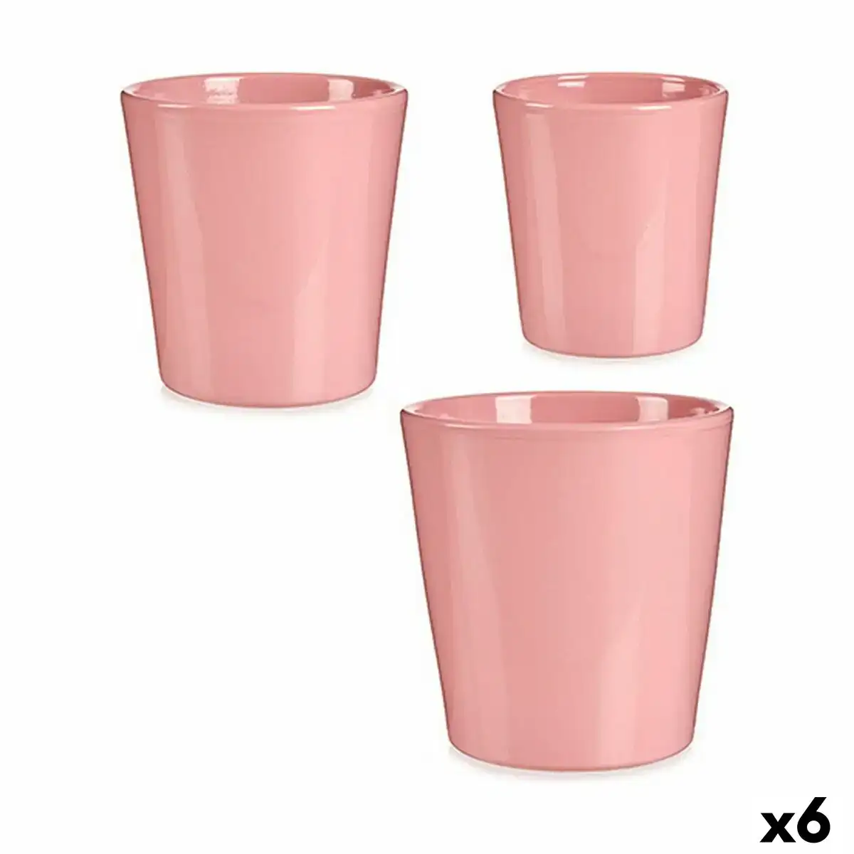 Set de pots rose argile 6 unites _3653. Entrez dans le Monde de DIAYTAR COTE D'IVOIRE - Où la Satisfaction est la Priorité. Explorez notre sélection pensée pour vous offrir une expérience de shopping qui va au-delà de vos attentes.