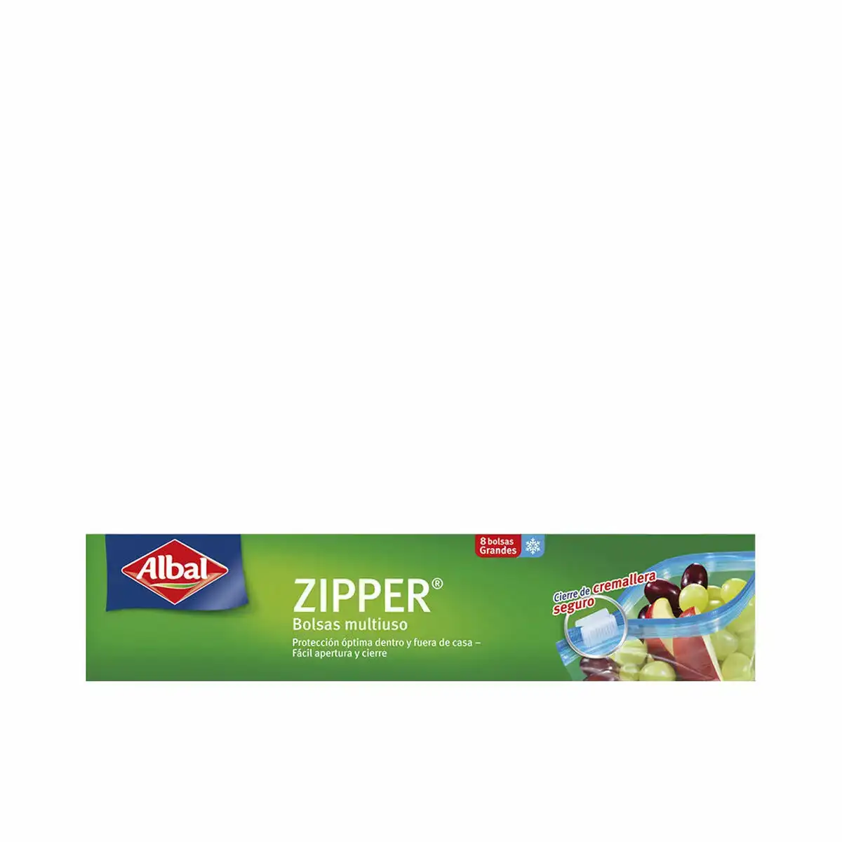 Set de sacs reutilisables hermetiques albal zipper 3 l polyvalents 8 unites_6925. DIAYTAR COTE D'IVOIRE - Où la Qualité est Notre Engagement. Explorez notre boutique en ligne pour découvrir des produits conçus pour vous apporter satisfaction et plaisir.