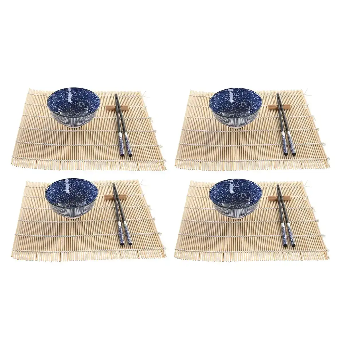 Set de sushi dkd home decor 14 5 x 14 5 x 31 cm noir bleu gres oriental 16 pieces _1956. DIAYTAR COTE D'IVOIRE - Votre Destination Shopping Exquise. Explorez notre boutique en ligne et découvrez des trésors qui ajoutent une touche de sophistication à votre style et à votre espace.