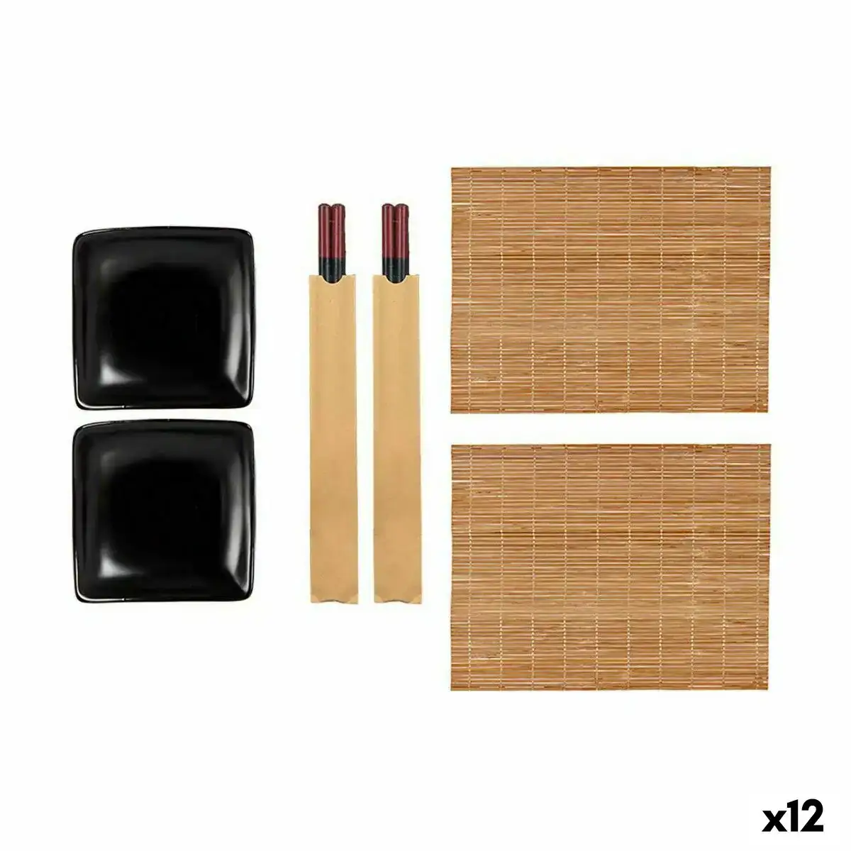 Set de sushi noir ceramique bambou 12 unites _4790. Bienvenue sur DIAYTAR COTE D'IVOIRE - Où Choisir Rime avec Qualité. Explorez notre gamme diversifiée et découvrez des articles conçus pour répondre à vos attentes élevées.