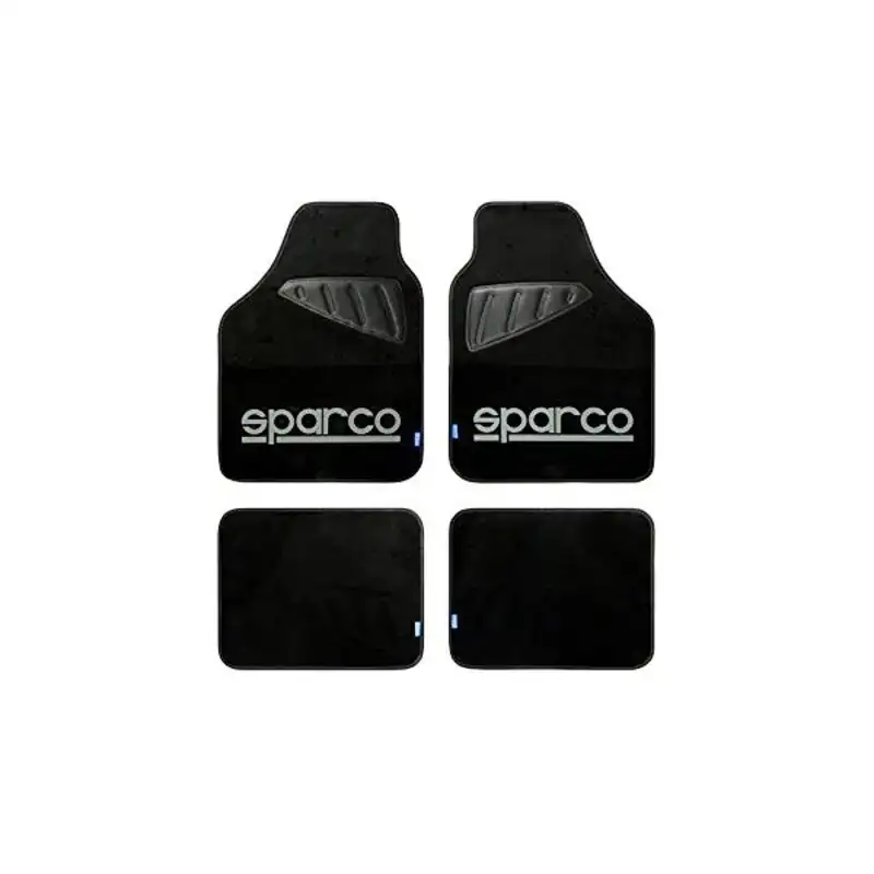 Set de tapis de voitures sparco universel noir gris 4 pcs _3406. DIAYTAR COTE D'IVOIRE - Où Chaque Produit est une Histoire à Raconter. Découvrez notre sélection de produits qui vous permettent de créer votre propre récit à travers vos achats.